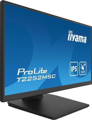 iiyama ProLite T2252MSC-B2 computer monitor 54,6 cm (21.5") 1920 x 1080 Pixels Full HD LCD Touchscreen Zwart
