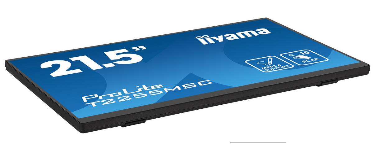 iiyama ProLite T2255MSC-B1 computer monitor 54,6 cm (21.5") 1920 x 1080 Pixels Full HD LCD Touchscreen Zwart