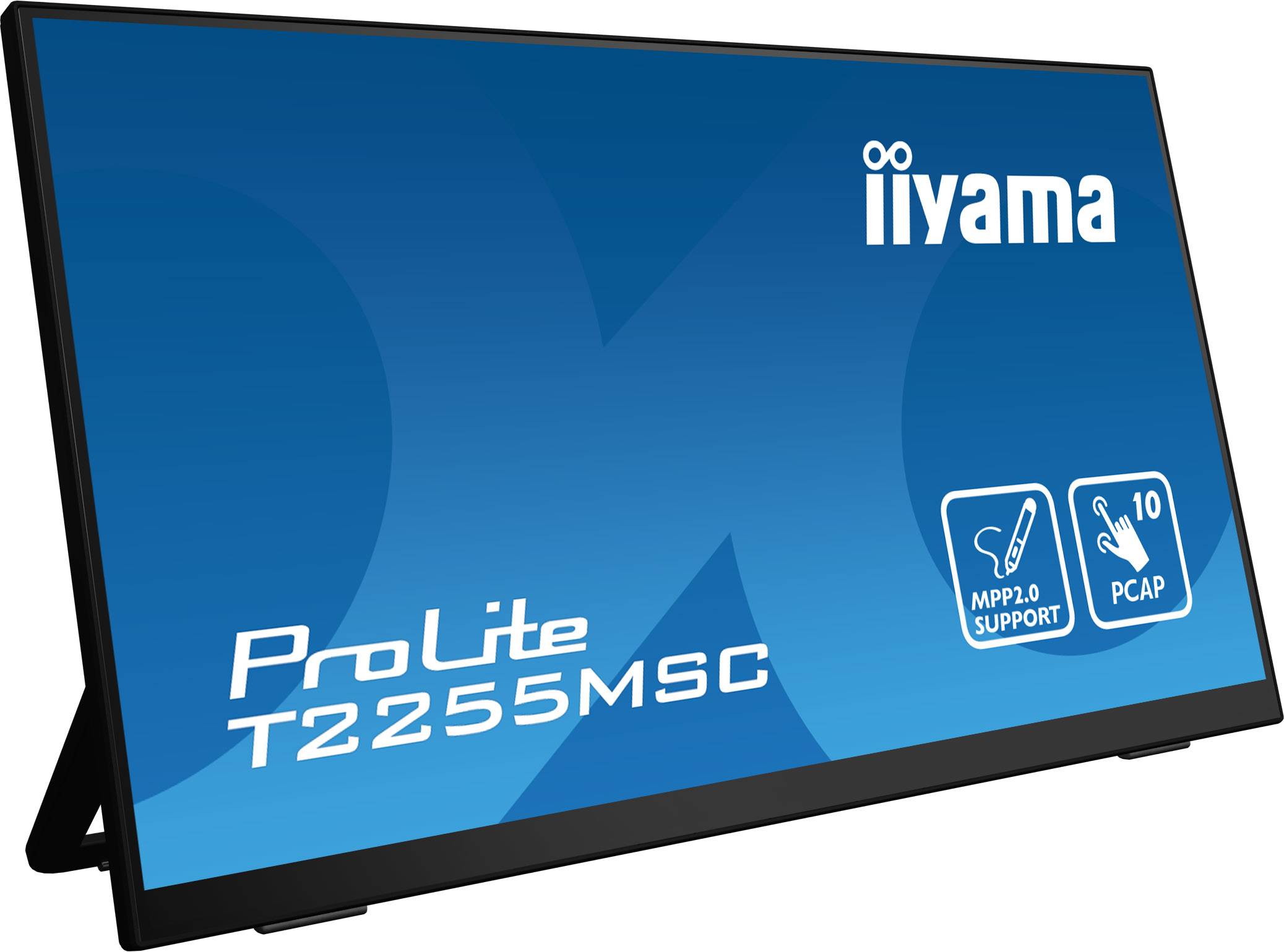iiyama ProLite T2255MSC-B1 computer monitor 54,6 cm (21.5") 1920 x 1080 Pixels Full HD LCD Touchscreen Zwart