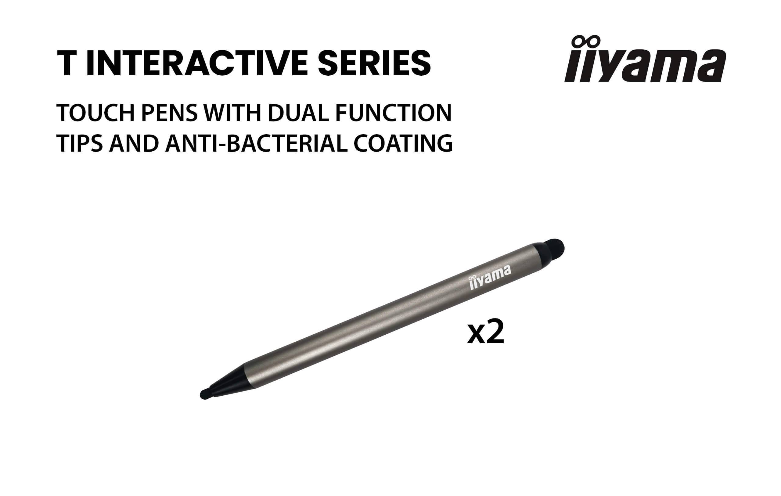 iiyama T6529AS-B1AG beeldkrant Interactief flatscreen 163,8 cm (64.5") LED Wifi 500 cd/m² 4K Ultra HD Zwart Touchscreen Type processor Android 24/7