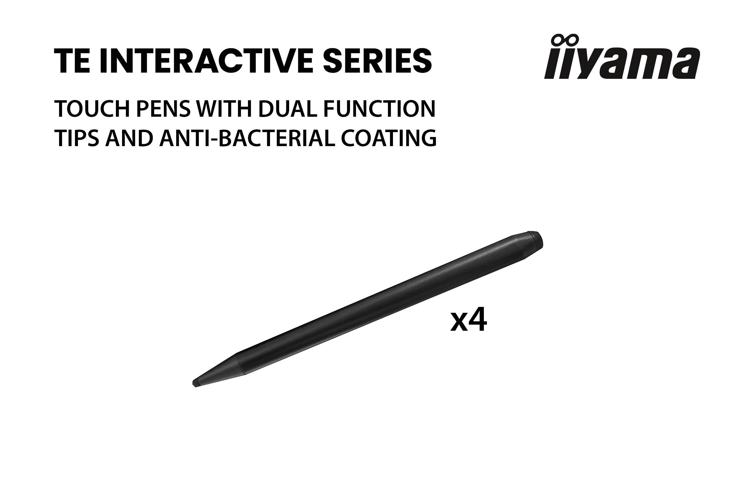 iiyama TE5513A-B2AG beeldkrant Interactief flatscreen 138,7 cm (54.6") Wifi 500 cd/m² 4K Ultra HD Zwart Touchscreen Type processor Android 24/7