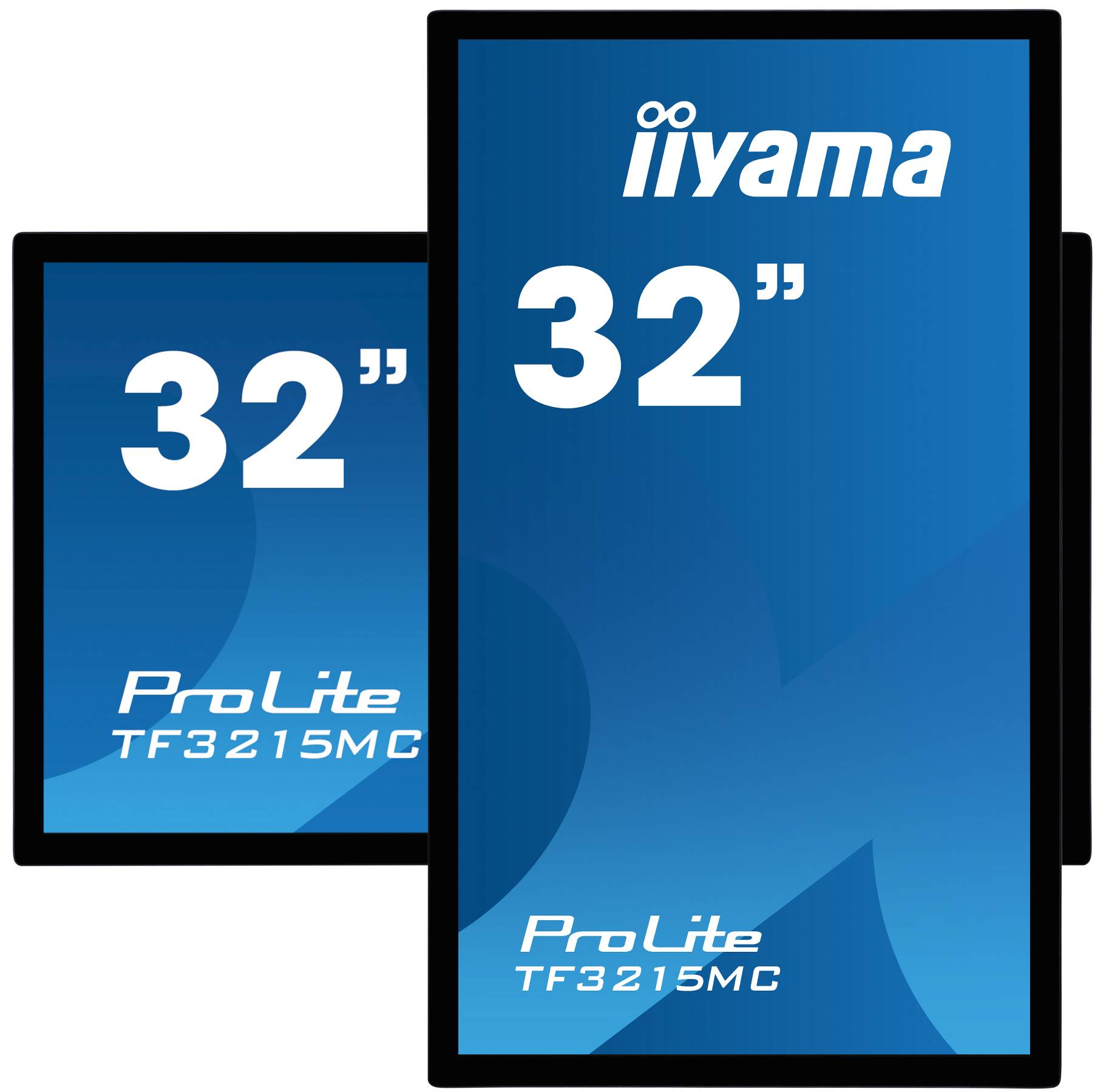 iiyama ProLite TF3215MC-B2 computer monitor 80 cm (31.5") 1920 x 1080 Pixels Full HD LED Touchscreen Kiosk Zwart