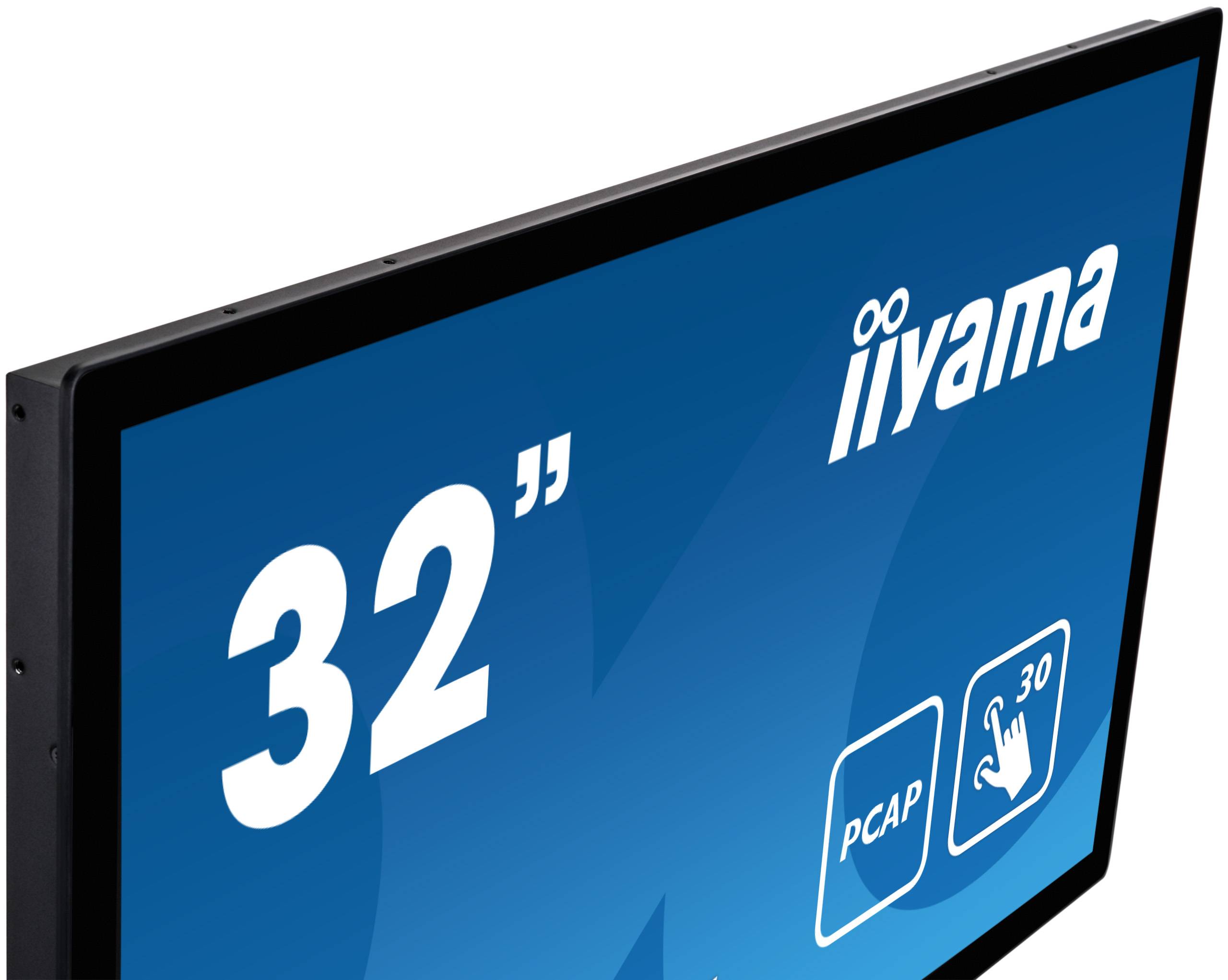 iiyama ProLite TF3215MC-B2 computer monitor 80 cm (31.5") 1920 x 1080 Pixels Full HD LED Touchscreen Kiosk Zwart