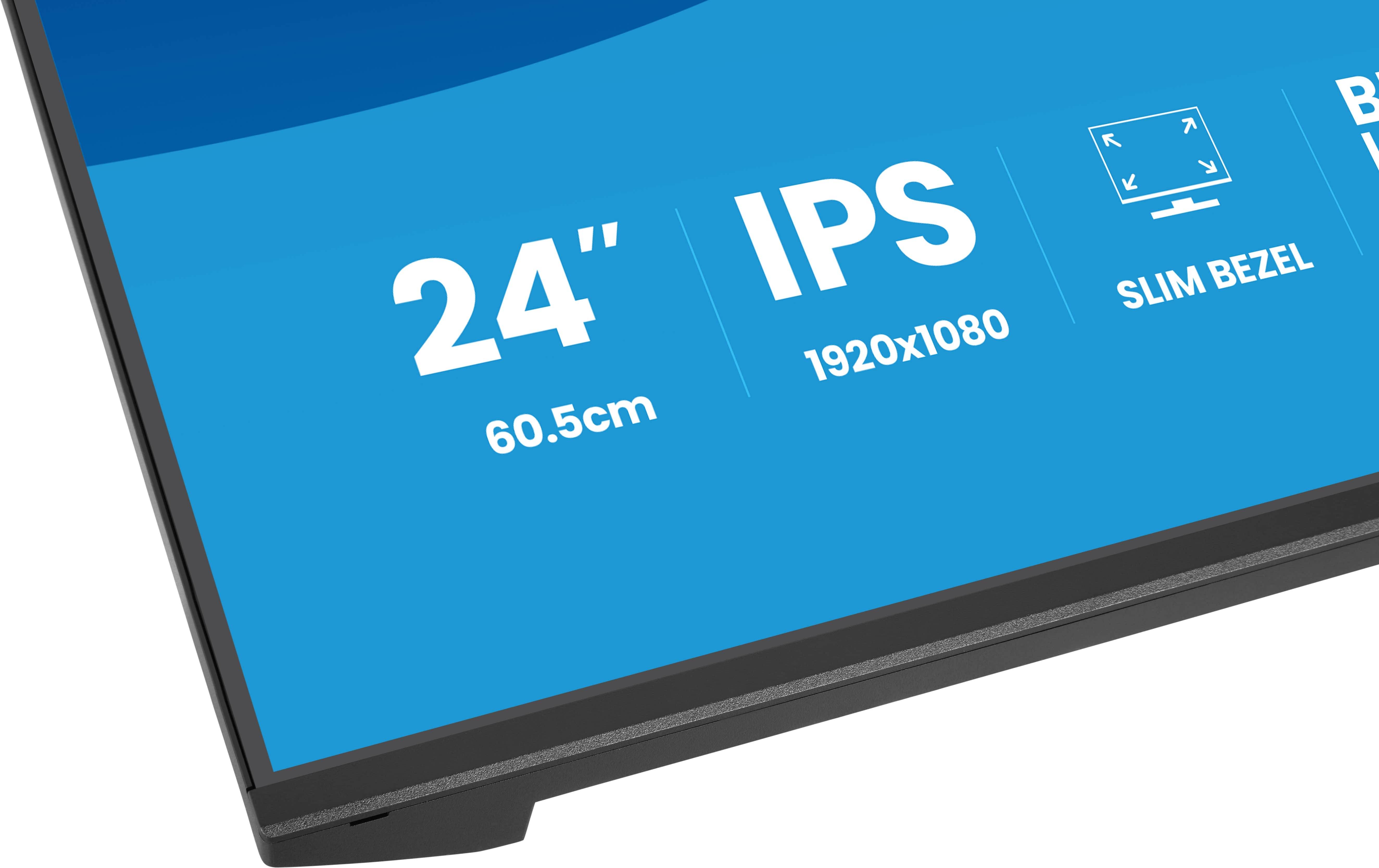 iiyama ProLite X2491H-B1 computer monitor 60,5 cm (23.8") 1920 x 1080 Pixels Full HD LCD Zwart