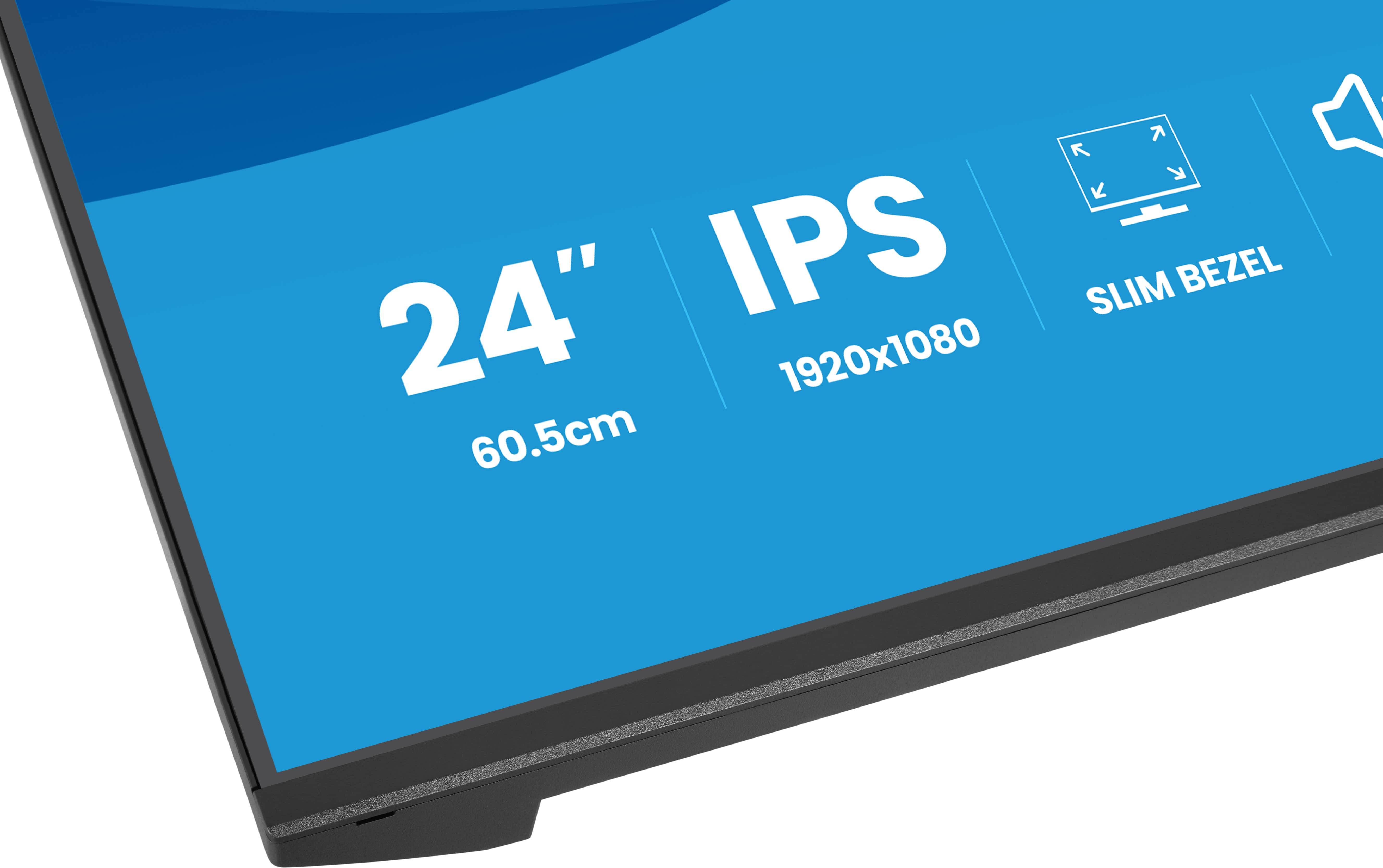 iiyama ProLite X2491HS-B1 computer monitor 60,5 cm (23.8") 1920 x 1080 Pixels Full HD LCD Zwart