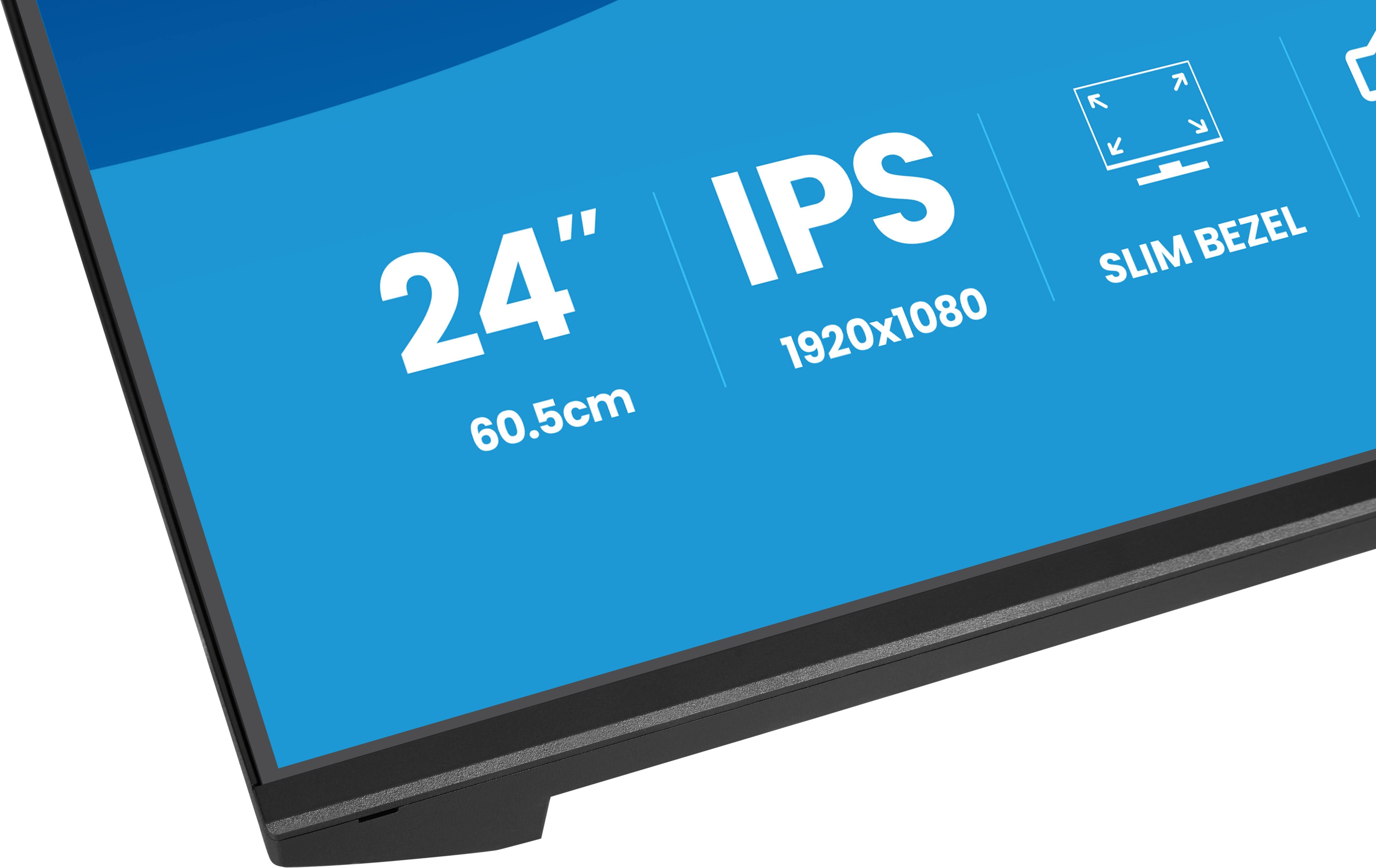 iiyama ProLite X2493HSU-B1 computer monitor 60,5 cm (23.8") 1920 x 1080 Pixels Full HD Zwart