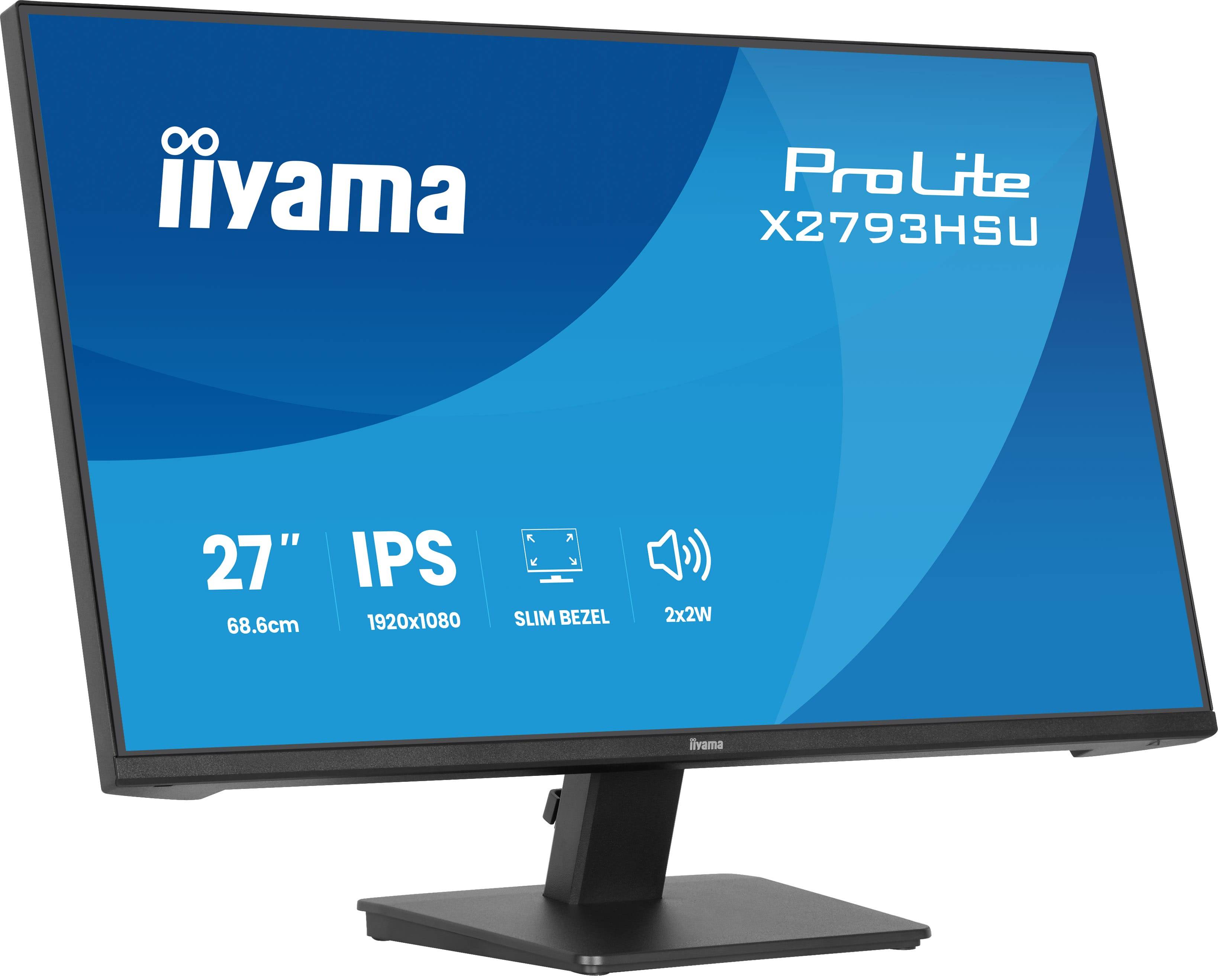 iiyama ProLite X2793HSU-B1 computer monitor 68,6 cm (27") 1920 x 1080 Pixels Full HD LED Zwart
