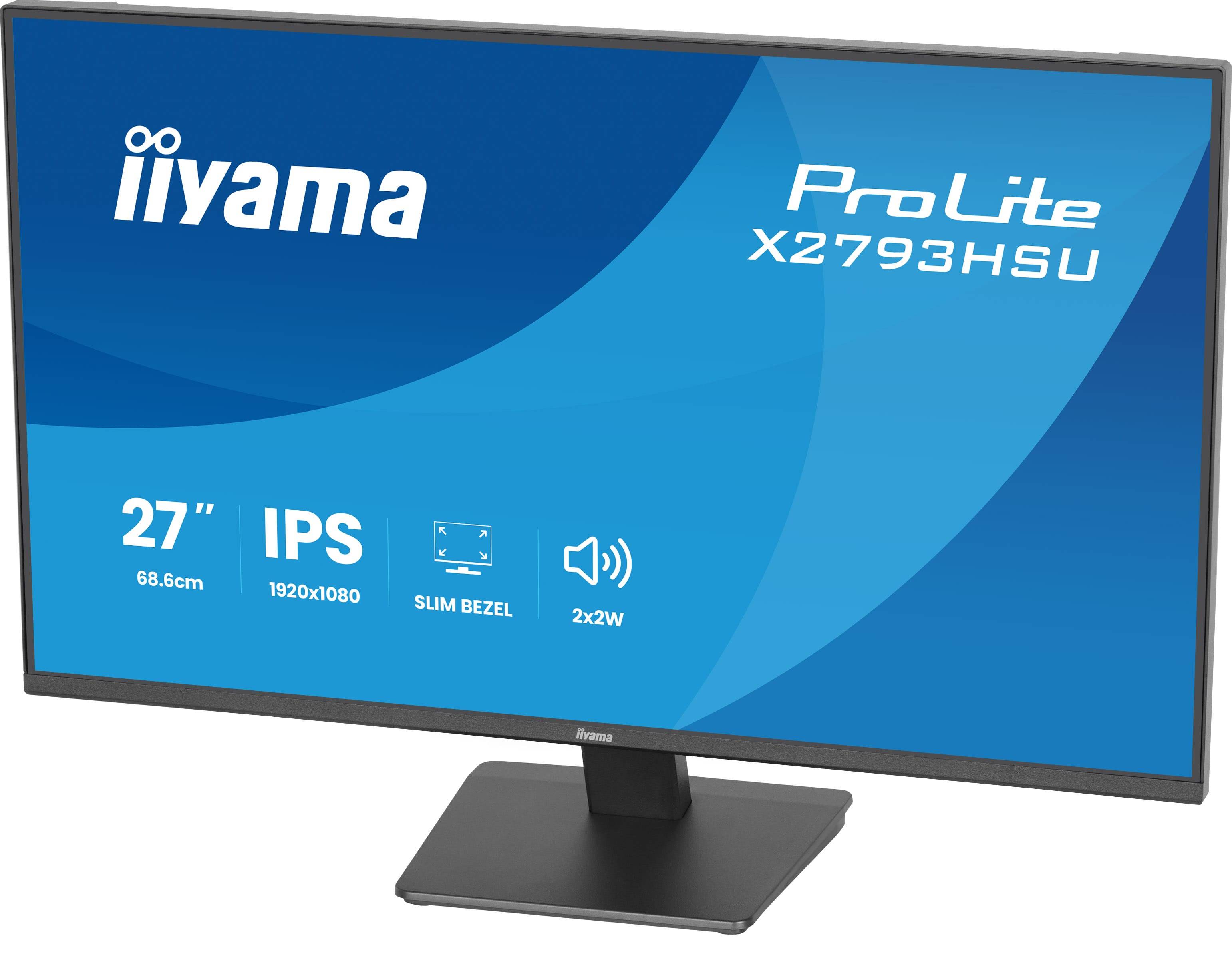 iiyama ProLite X2793HSU-B1 computer monitor 68,6 cm (27") 1920 x 1080 Pixels Full HD LED Zwart