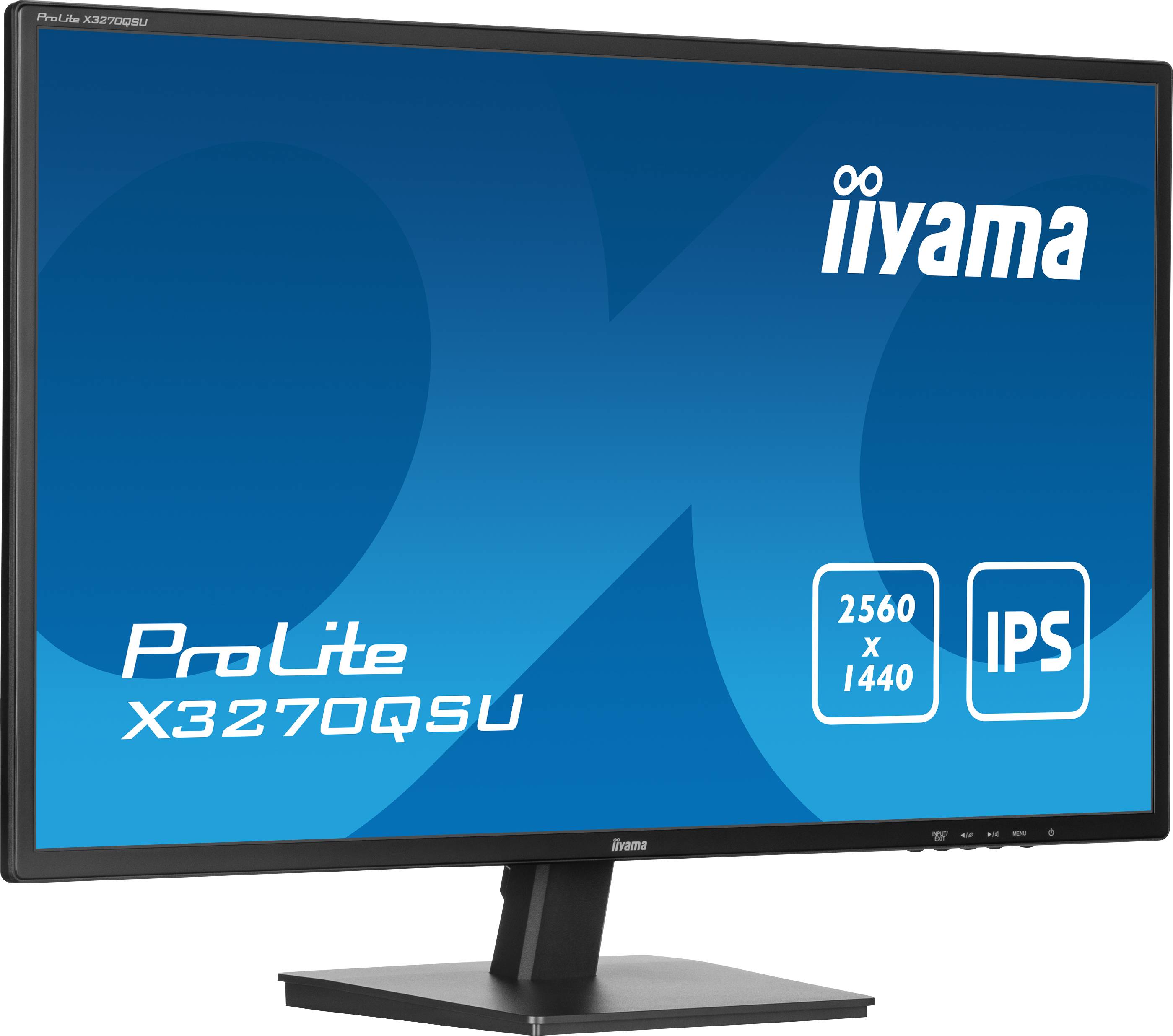 iiyama ProLite X3270QSU-B1 computer monitor 81,3 cm (32") 2560 x 1440 Pixels Wide Quad HD LED Zwart
