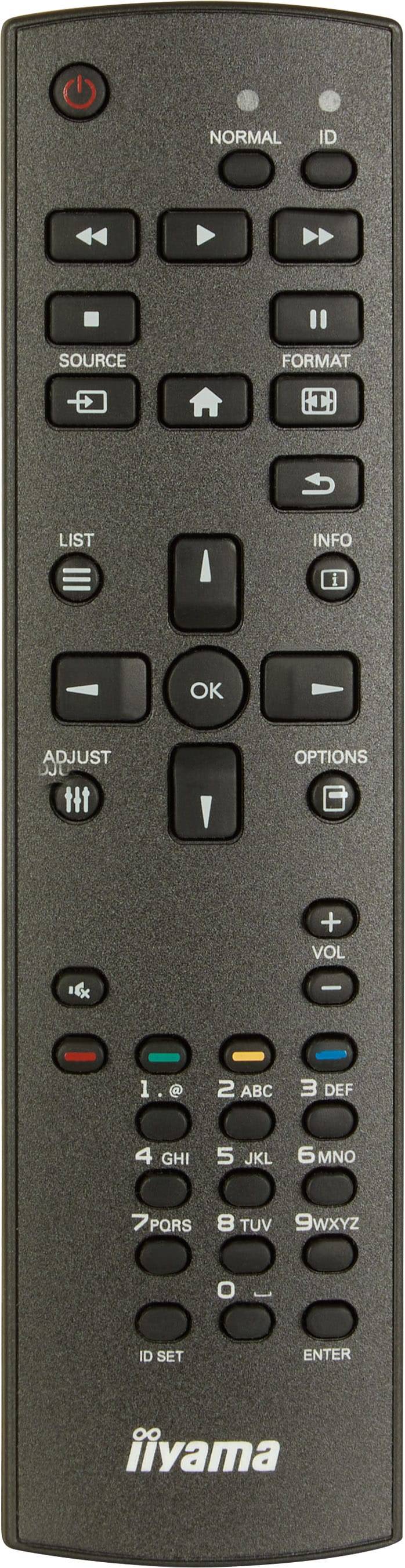 iiyama ProLite X4373UHSU-B2 computer monitor 109,2 cm (43") 3840 x 2160 Pixels 4K Ultra HD LED Zwart