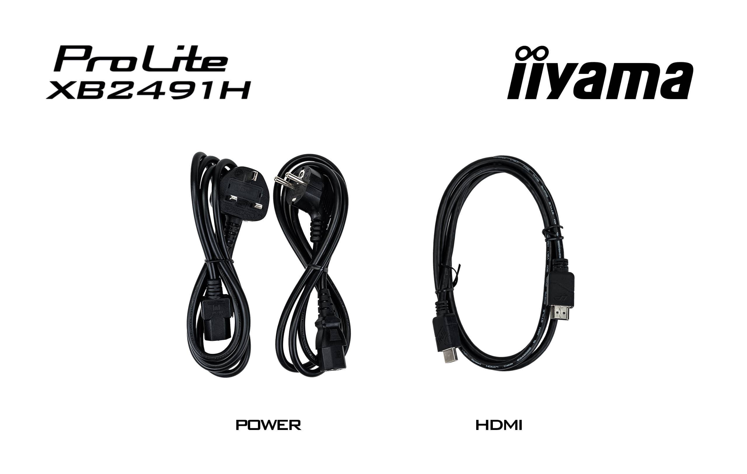 iiyama ProLite XB2491H-B1 computer monitor 60,5 cm (23.8") 1920 x 1080 Pixels Full HD LCD Zwart