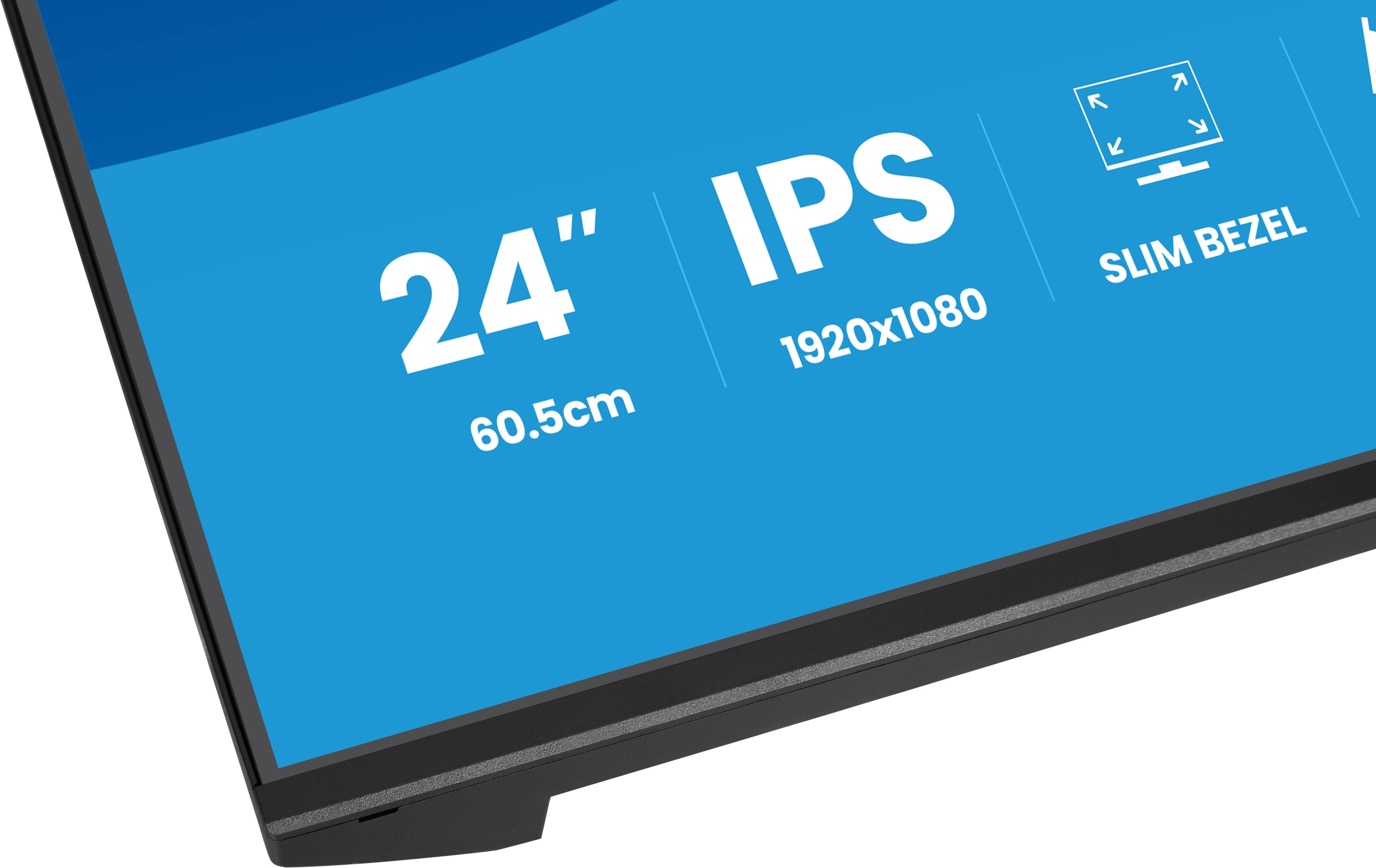 iiyama ProLite XB2493HSU-B1 computer monitor 60,5 cm (23.8") 1920 x 1080 Pixels Full HD LED Zwart