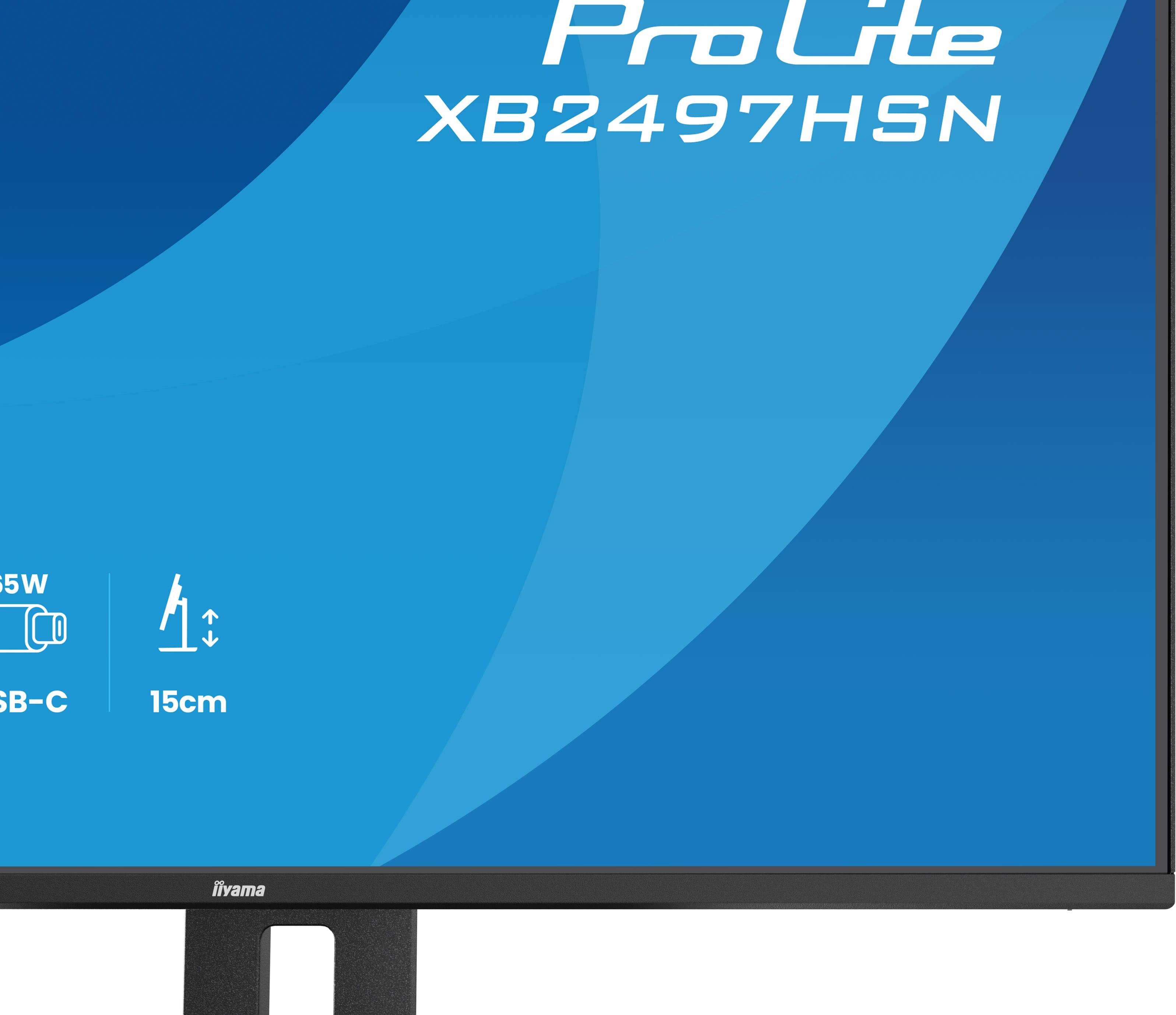iiyama ProLite XB2497HSN-B1 computer monitor 60,5 cm (23.8") 1920 x 1080 Pixels Full HD LED Zwart