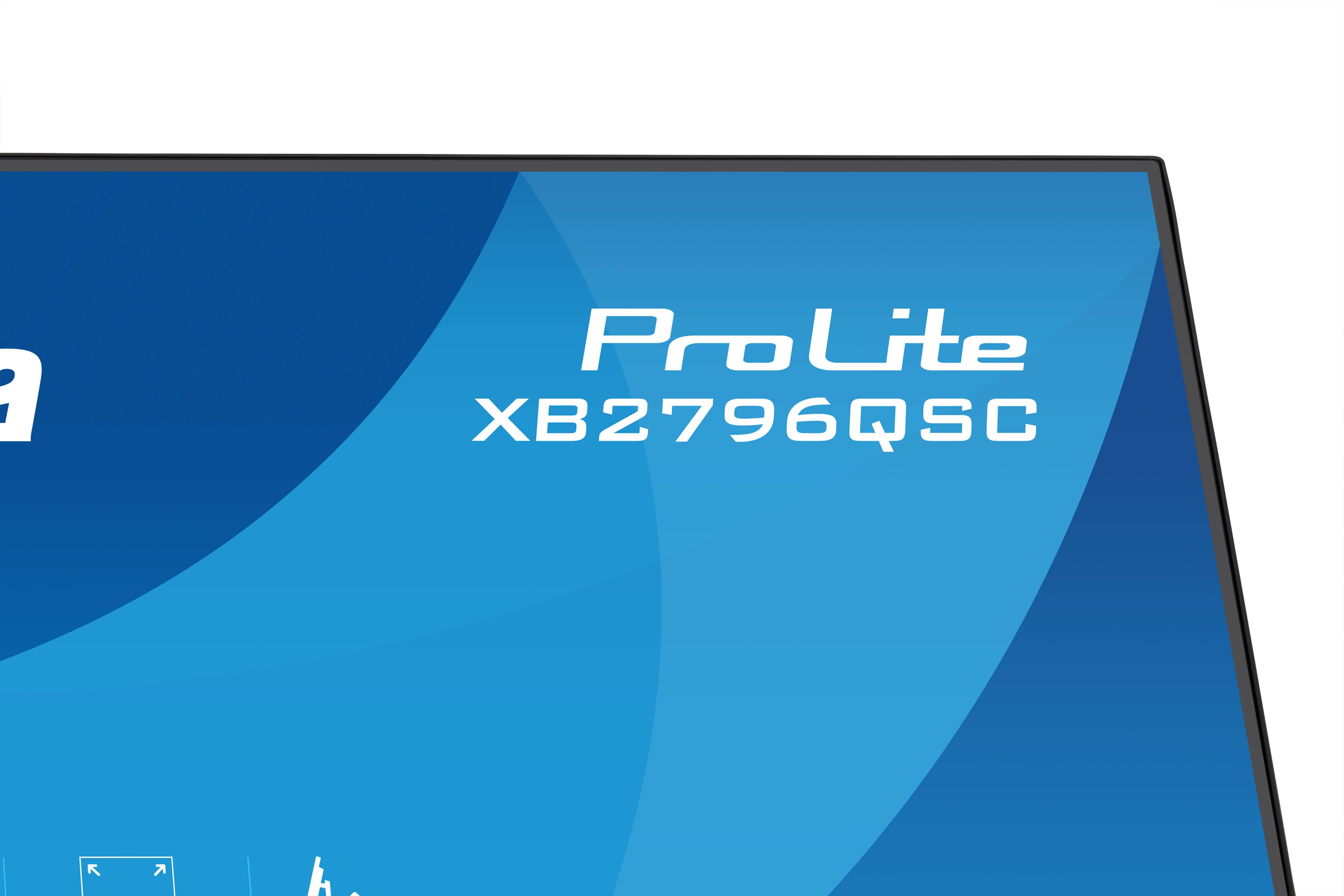 iiyama ProLite XB2796QSC-B1 computer monitor 68,6 cm (27") 2560 x 1440 Pixels Quad HD LED Zwart