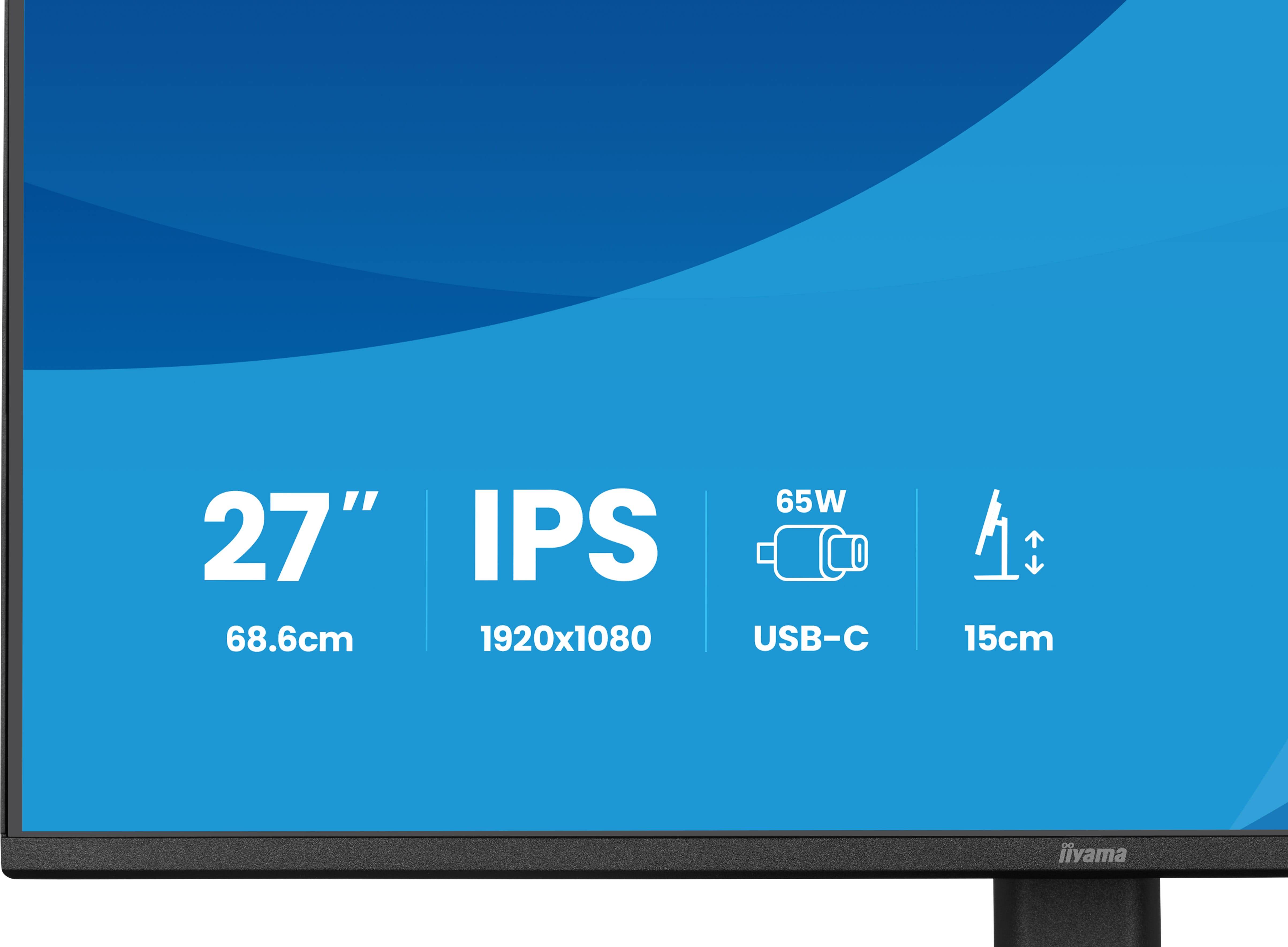 iiyama ProLite XB2797HSN-B1 computer monitor 68,6 cm (27") 1920 x 1080 Pixels Full HD LCD Zwart