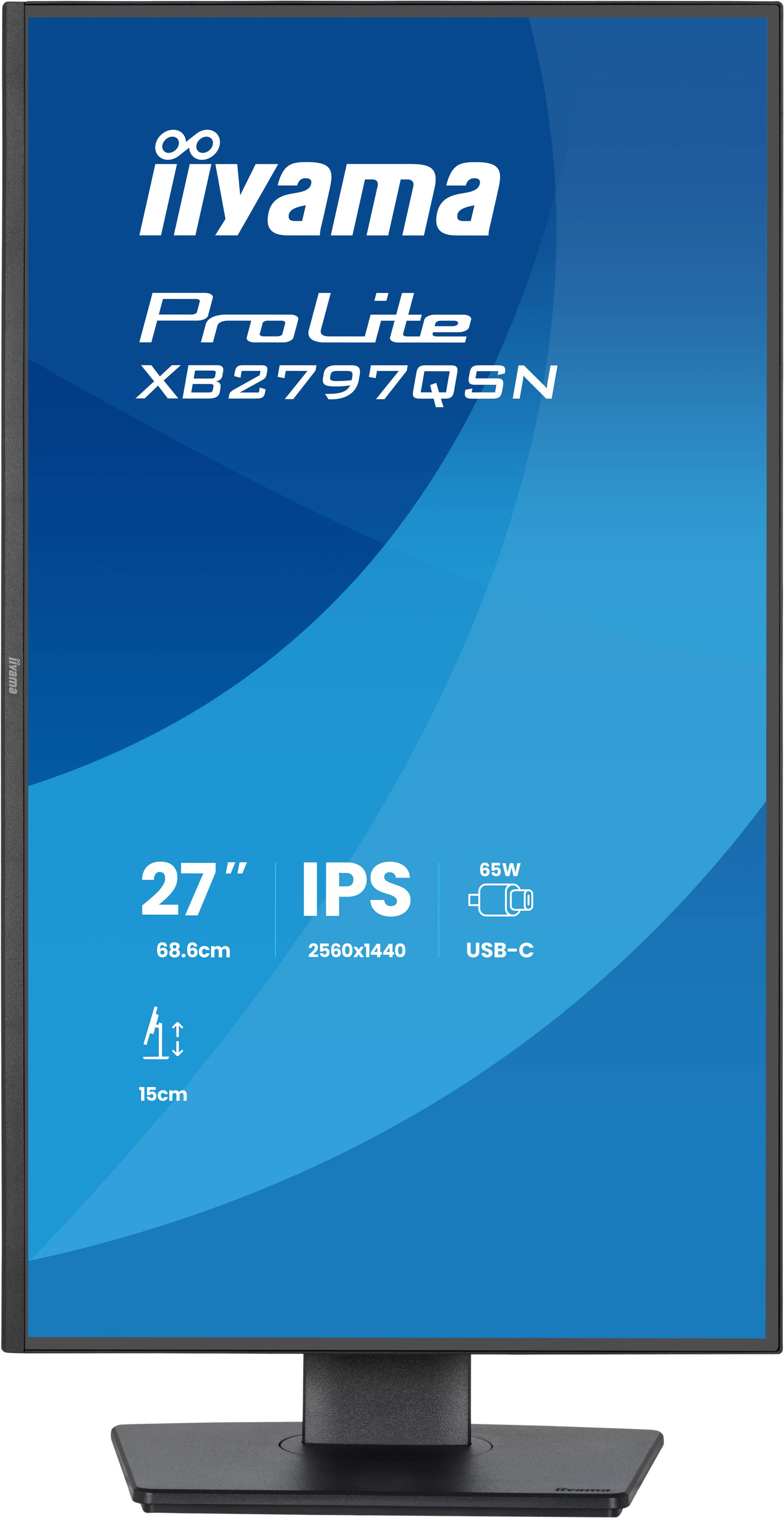 iiyama ProLite XB2797HSN-B1 computer monitor 68,6 cm (27") 1920 x 1080 Pixels Full HD LCD Zwart