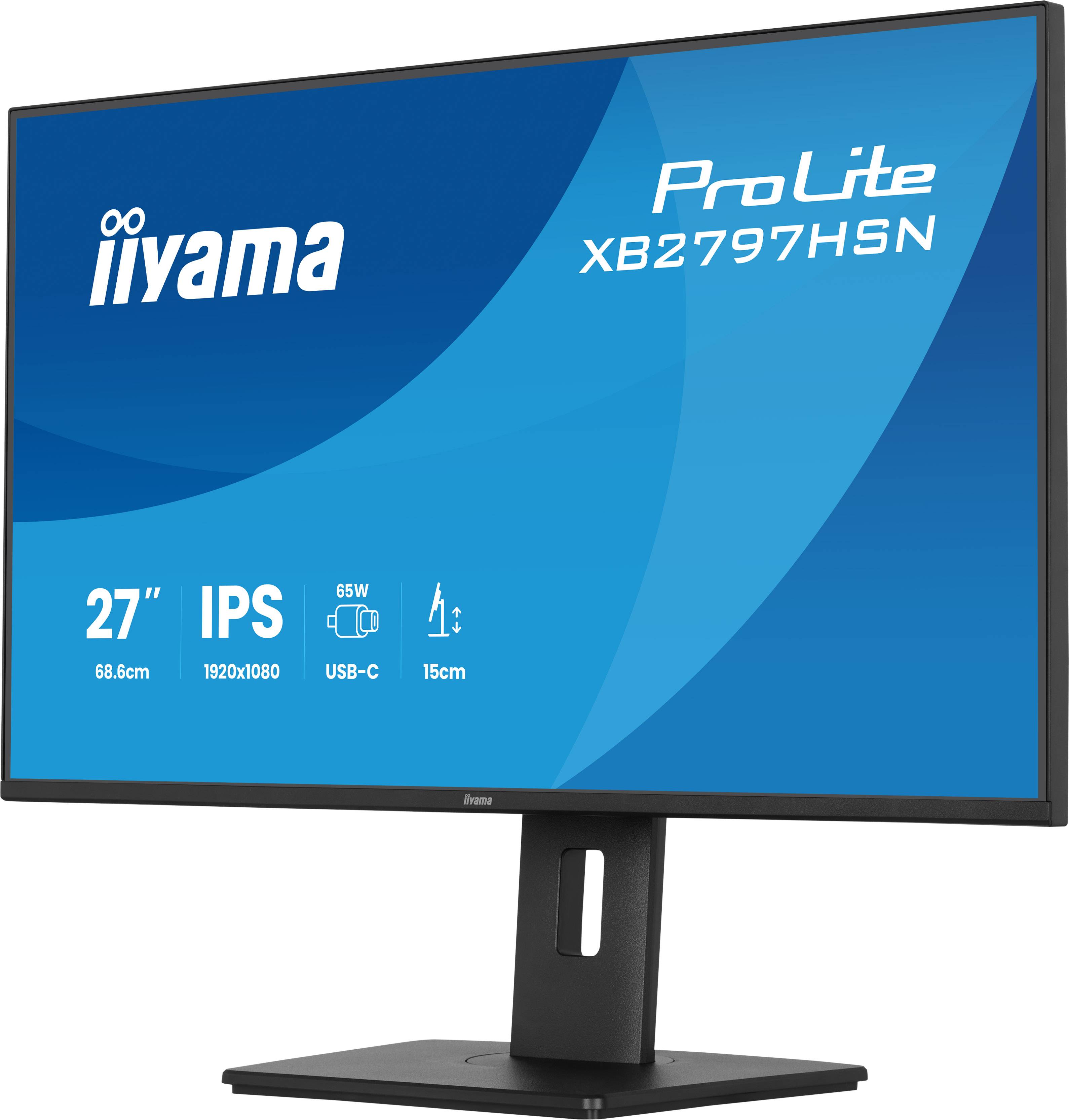 iiyama ProLite XB2797HSN-B1 computer monitor 68,6 cm (27") 1920 x 1080 Pixels Full HD LCD Zwart