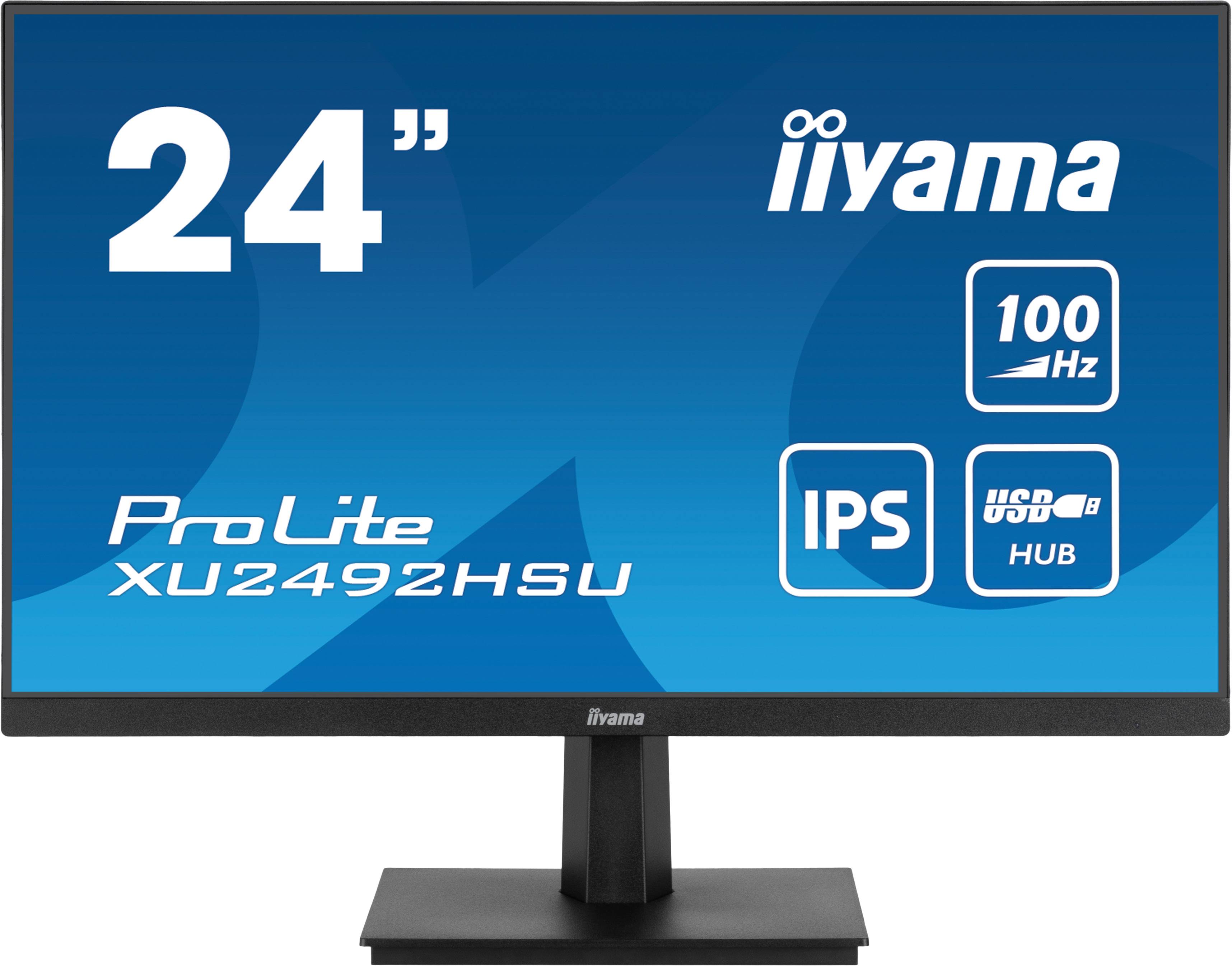 iiyama ProLite computer monitor 60,5 cm (23.8") 1920 x 1080 Pixels Full HD LED Zwart