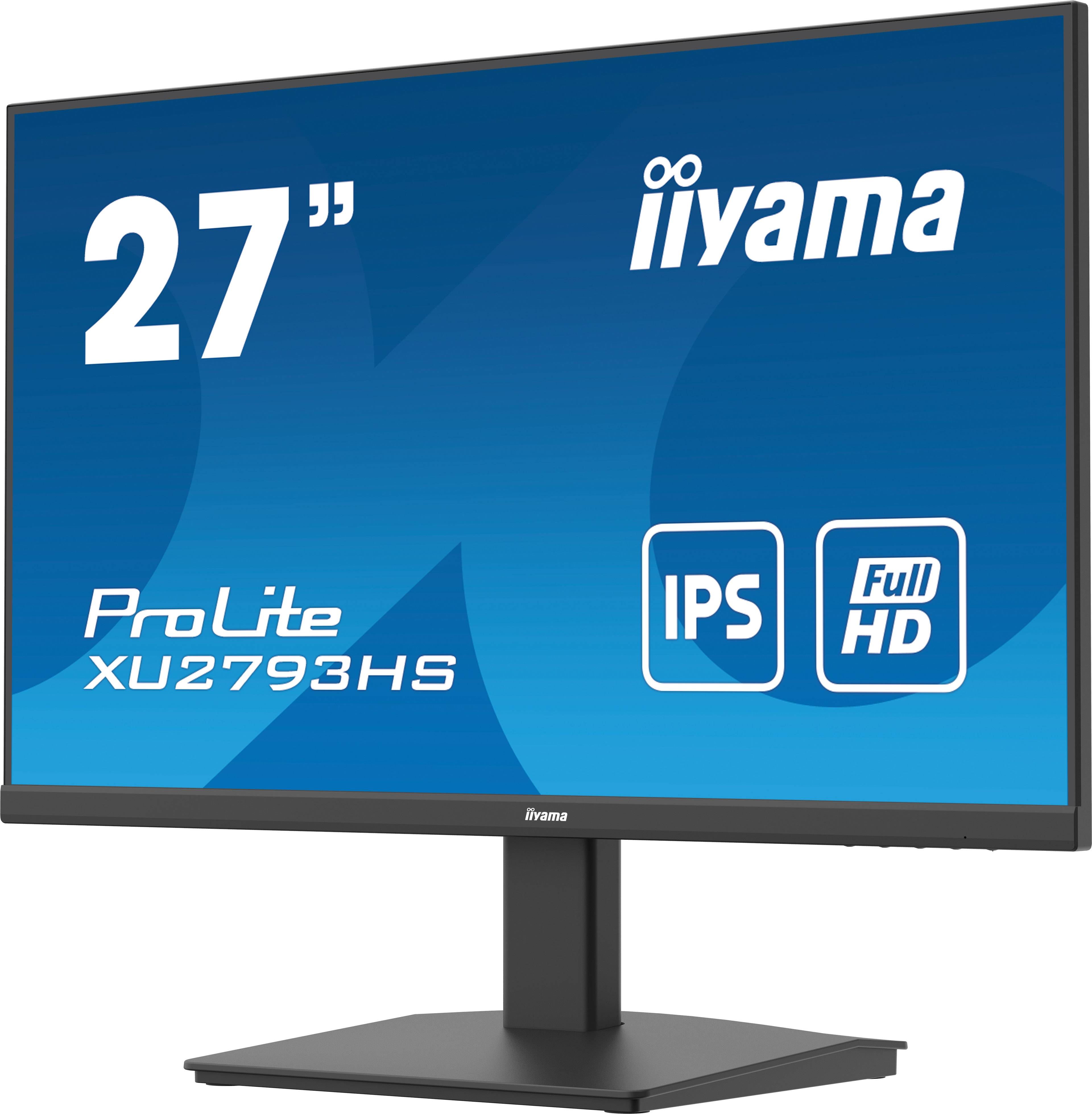 iiyama ProLite XU2793HS-B7 computer monitor 68,6 cm (27") 1920 x 1080 Pixels Full HD LED Zwart