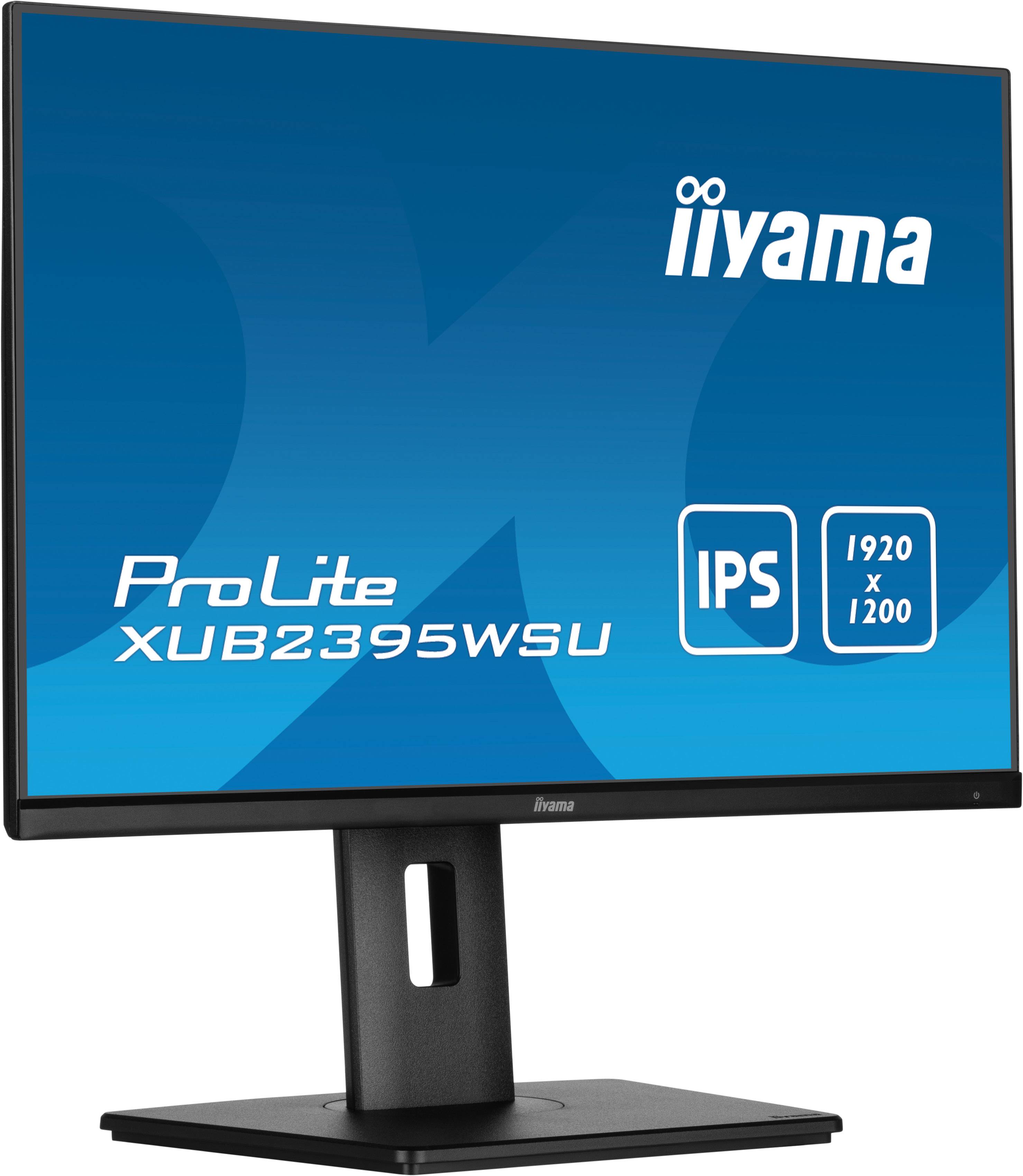 iiyama ProLite XUB2395WSU-B5 computer monitor 57,1 cm (22.5") 1920 x 1200 Pixels WUXGA LED Zwart