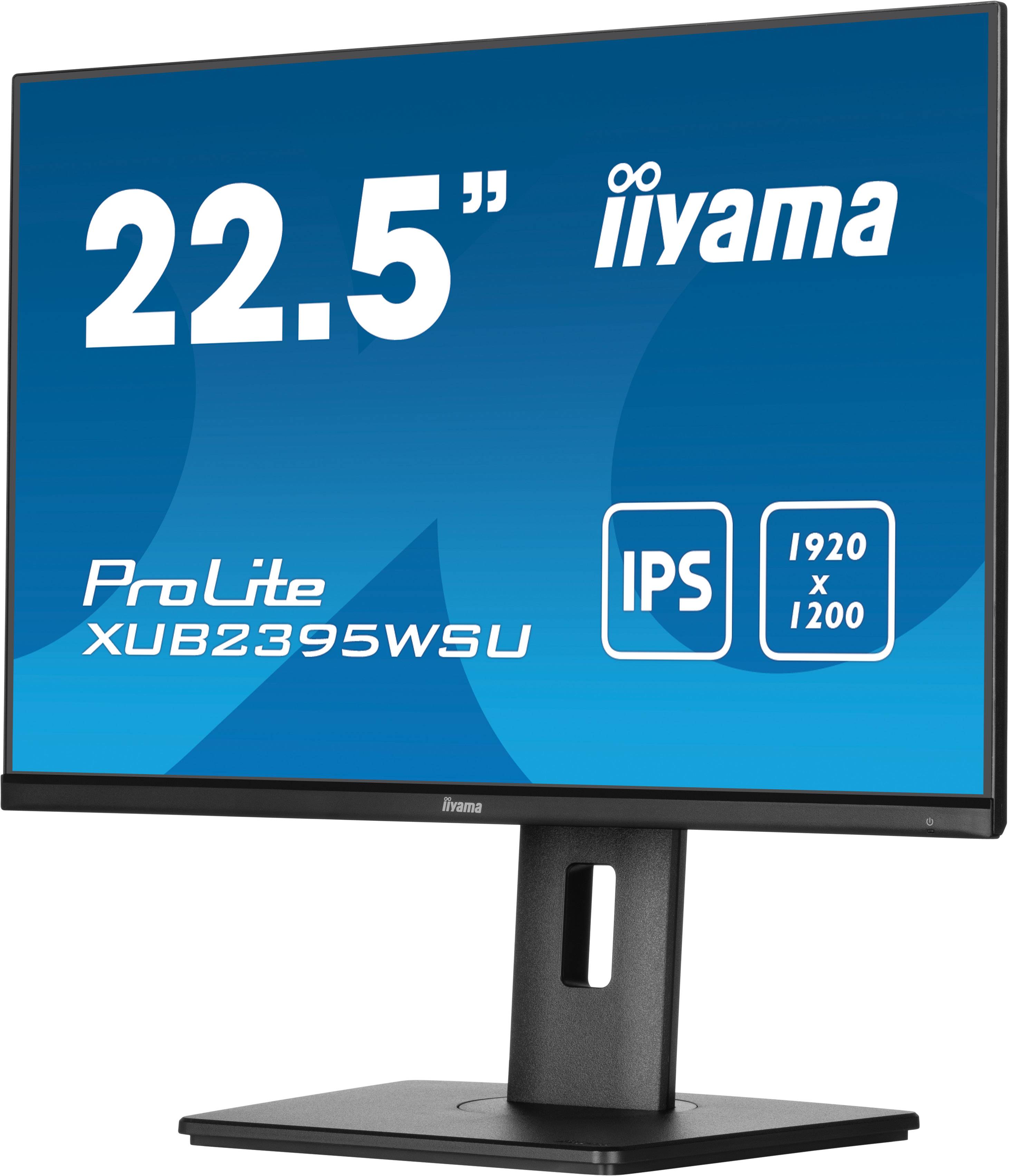 iiyama ProLite XUB2395WSU-B5 computer monitor 57,1 cm (22.5") 1920 x 1200 Pixels WUXGA LED Zwart
