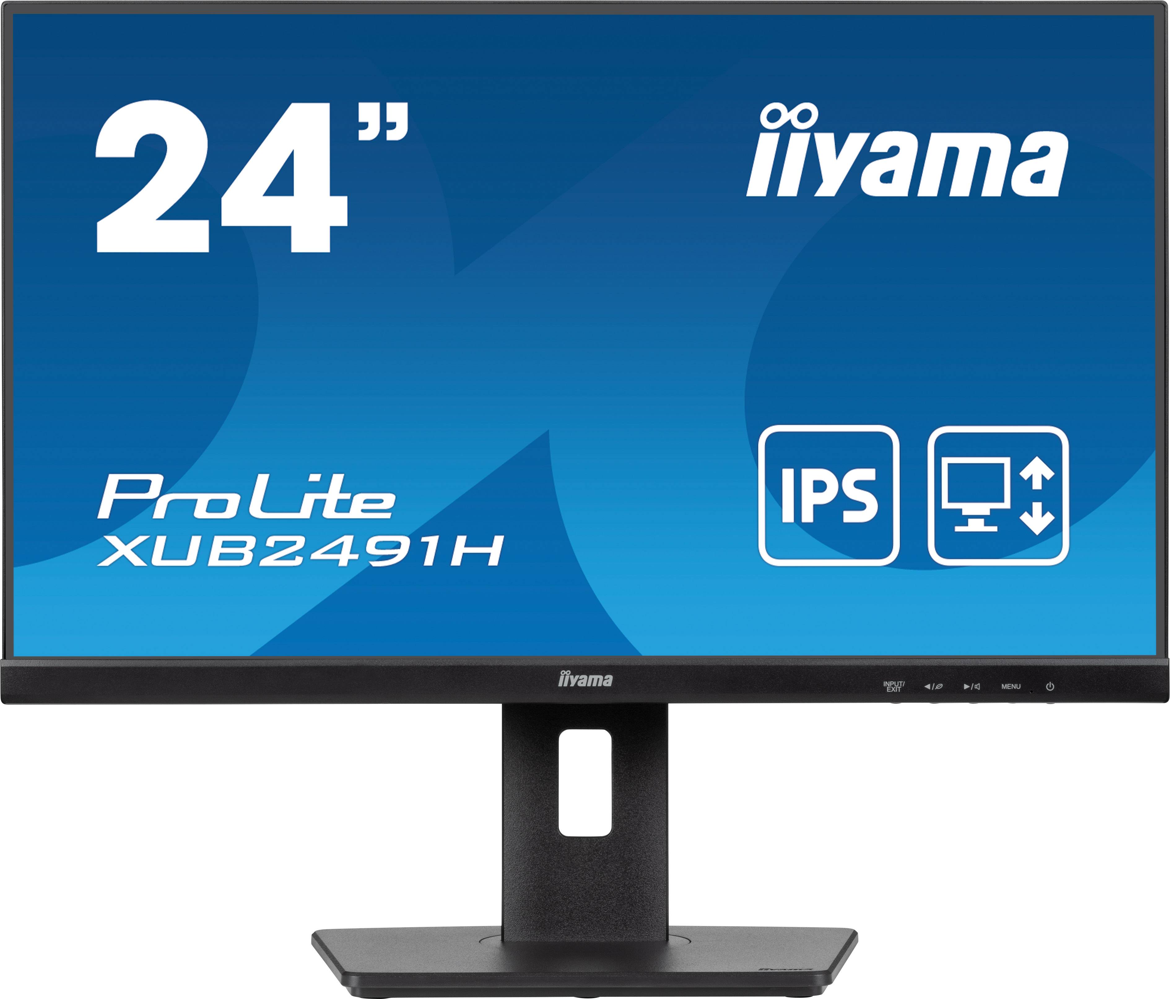 iiyama ProLite XUB2491H-B1 computer monitor 60,5 cm (23.8") 1920 x 1080 Pixels Full HD LED Zwart