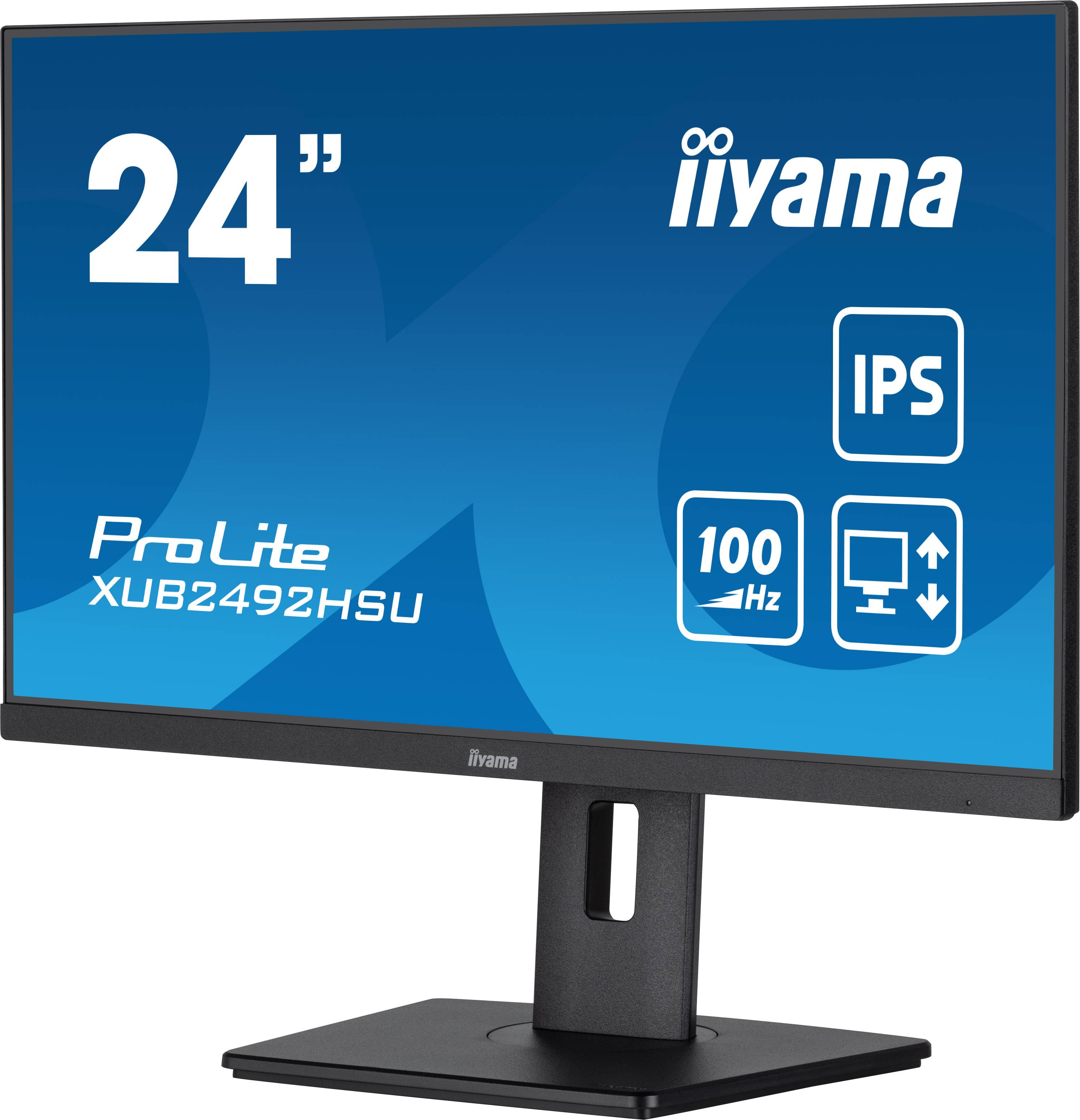 iiyama XUB2492HSU-B6 computer monitor 60,5 cm (23.8") 1920 x 1080 Pixels Full HD LED Zwart