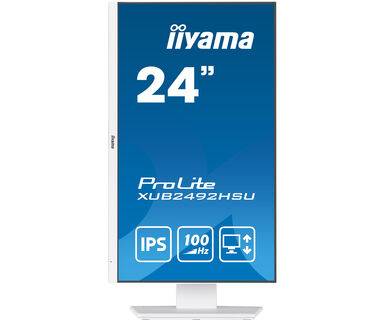 iiyama XUB2492HSU-W6 computer monitor 60,5 cm (23.8") 1920 x 1080 Pixels Full HD LED Wit
