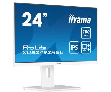 iiyama XUB2492HSU-W6 computer monitor 60,5 cm (23.8") 1920 x 1080 Pixels Full HD LED Wit