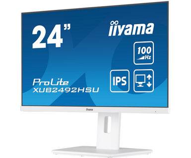 iiyama XUB2492HSU-W6 computer monitor 60,5 cm (23.8") 1920 x 1080 Pixels Full HD LED Wit