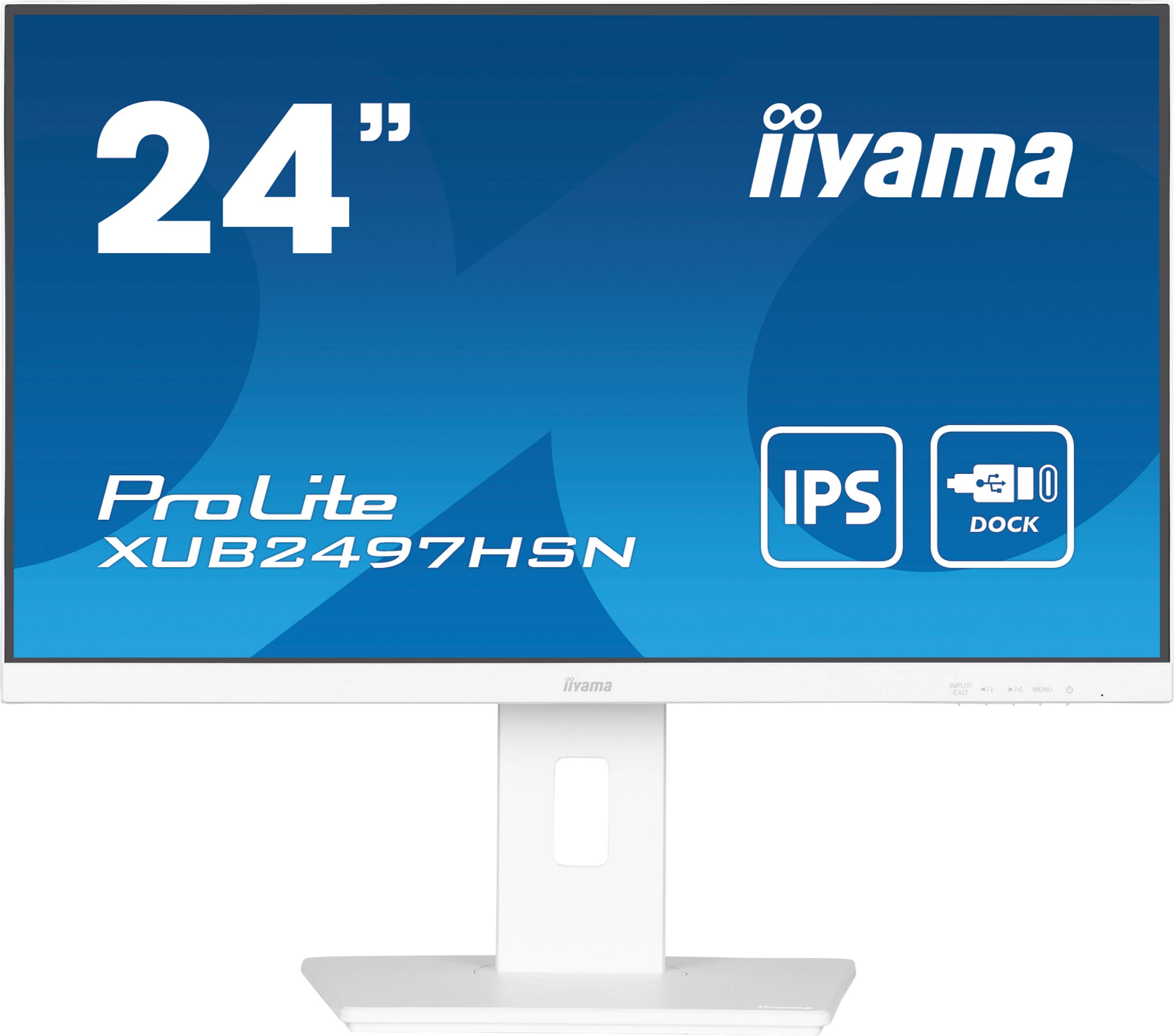 iiyama ProLite XUB2497HSN-W2 computer monitor 60,5 cm (23.8") 1920 x 1080 Pixels Full HD LED Wit
