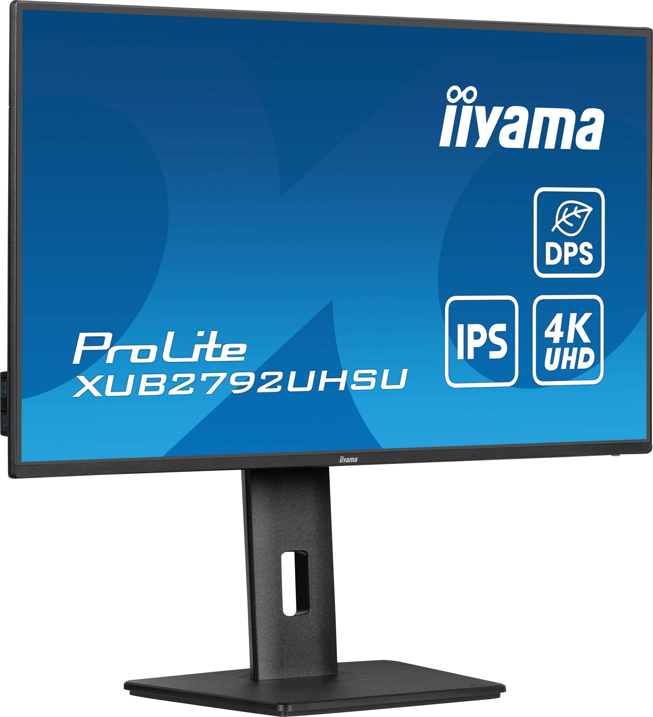 iiyama ProLite XUB2792UHSU-B6 computer monitor 68,6 cm (27") 3840 x 2160 Pixels 4K Ultra HD LED Zwart