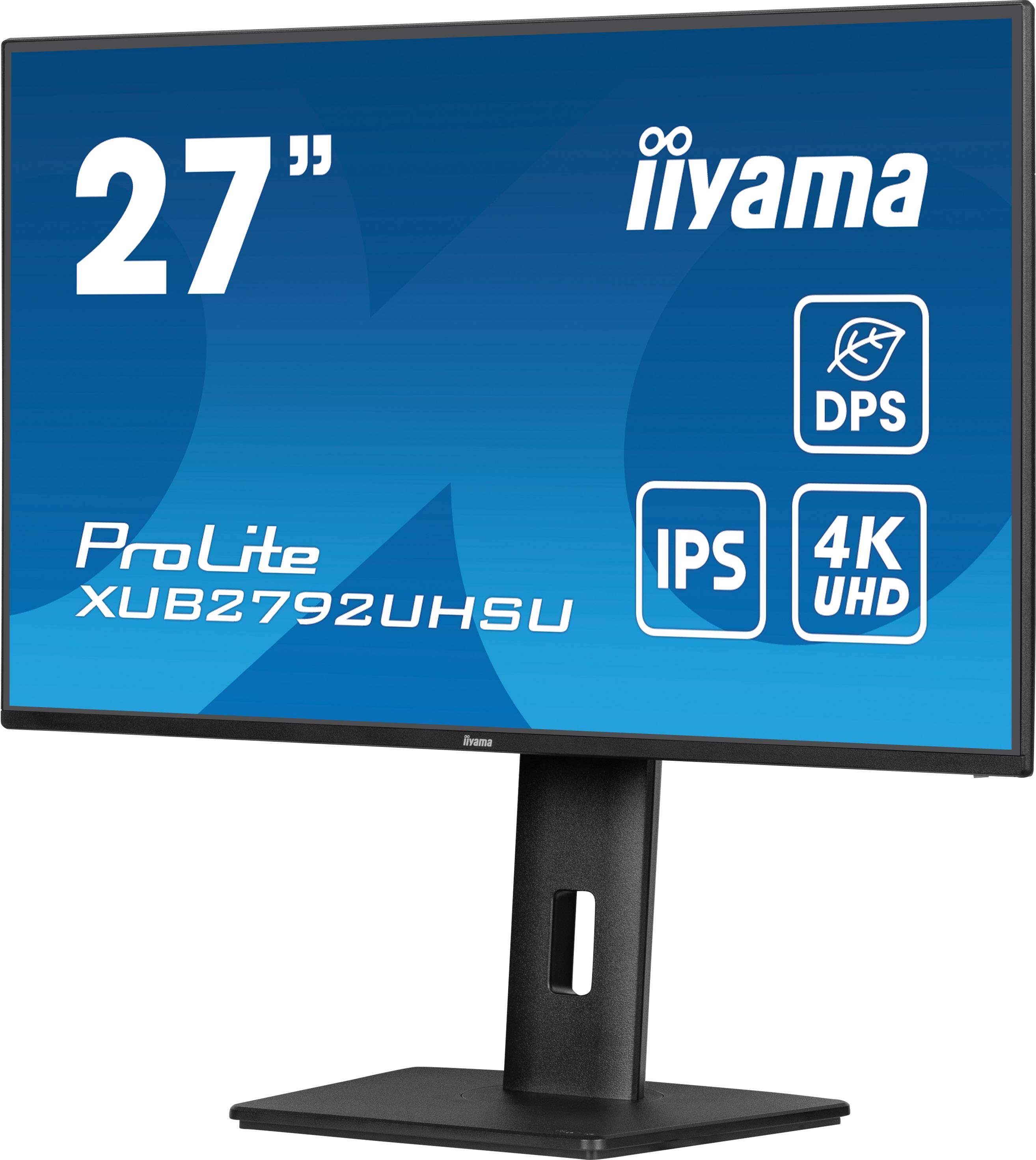 iiyama ProLite XUB2792UHSU-B6 computer monitor 68,6 cm (27") 3840 x 2160 Pixels 4K Ultra HD LED Zwart