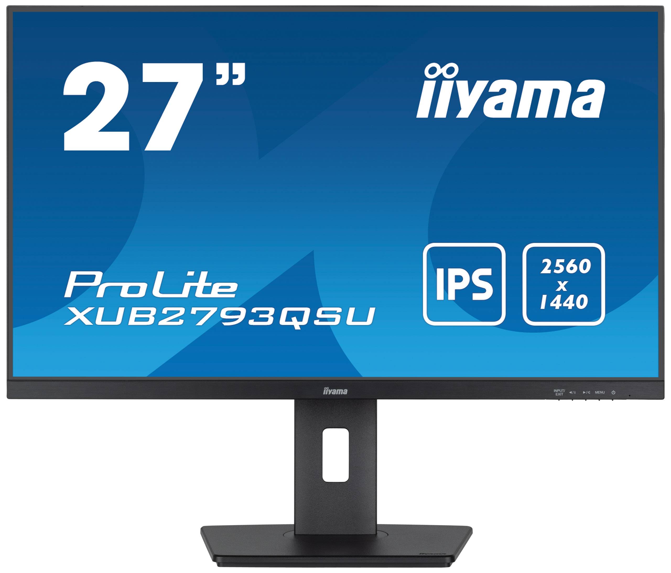iiyama XUB2793QSU-B7 computer monitor 68,6 cm (27") 2560 x 1140 Pixels Wide Quad HD LED Zwart