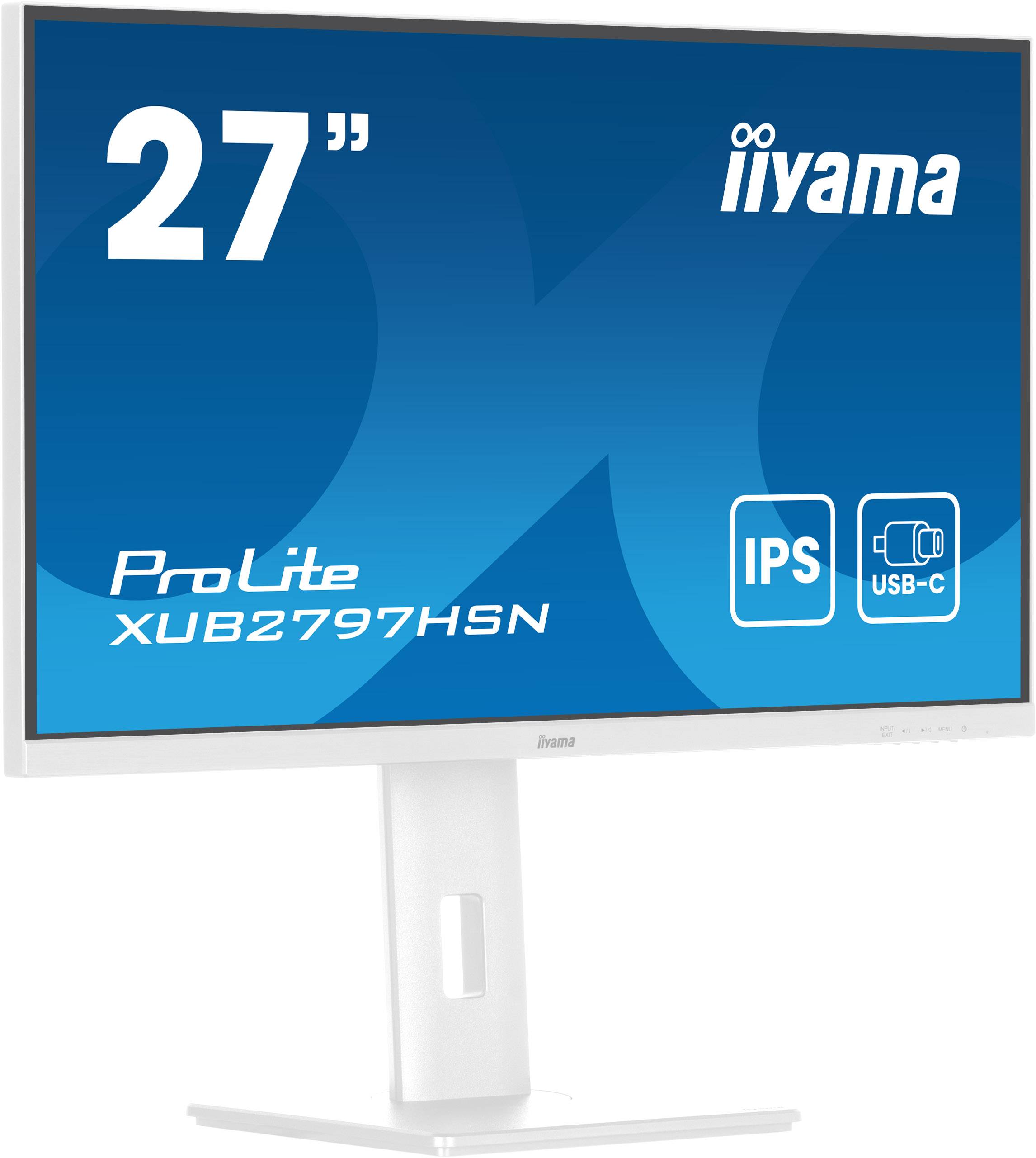 iiyama ProLite XUB2797HSN-W2 computer monitor 68,6 cm (27") 1920 x 1080 Pixels Full HD LED Wit