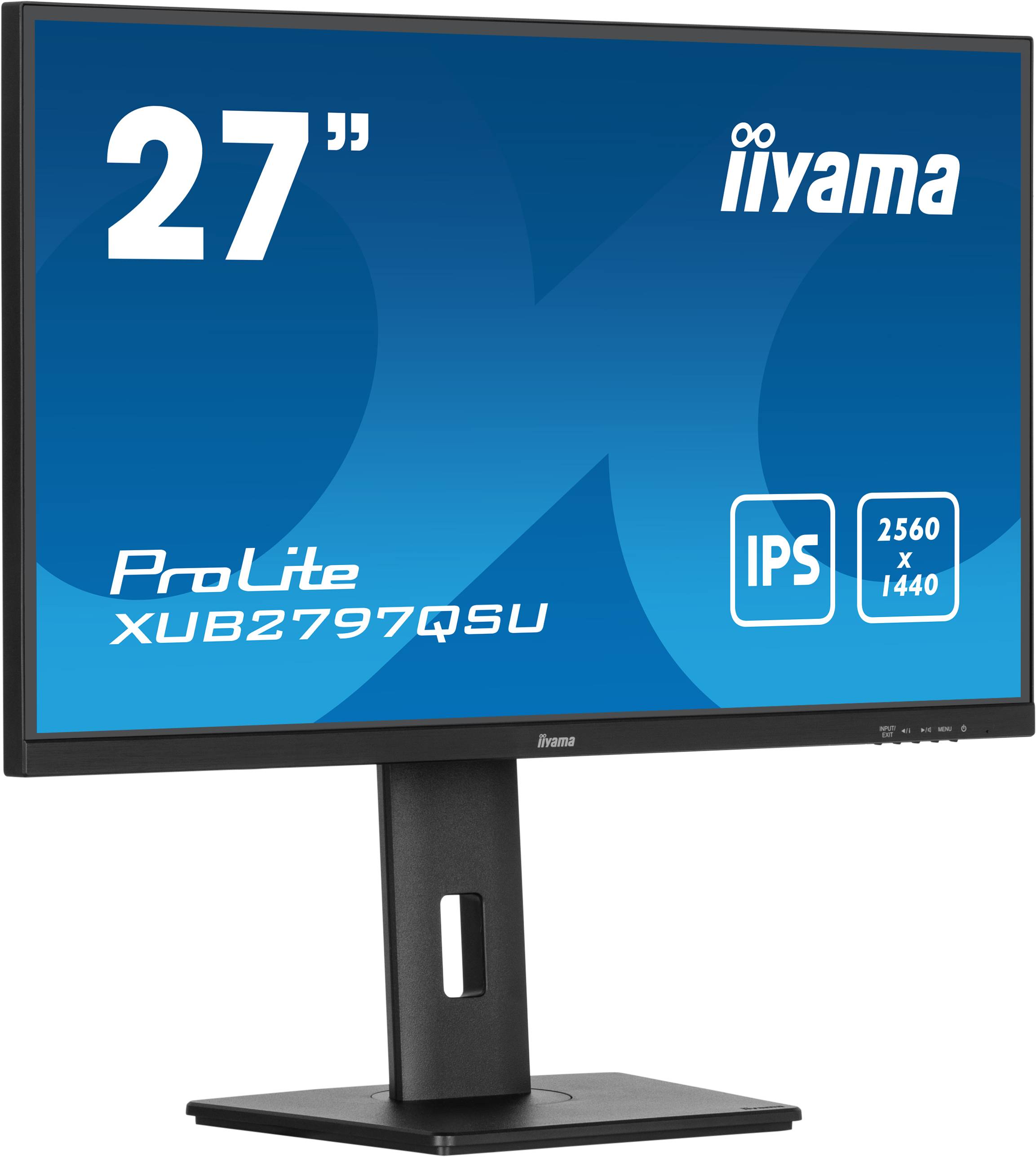 iiyama ProLite XUB2797QSU-B2 computer monitor 68,6 cm (27") 2560 x 1440 Pixels 4K Ultra HD LED Zwart
