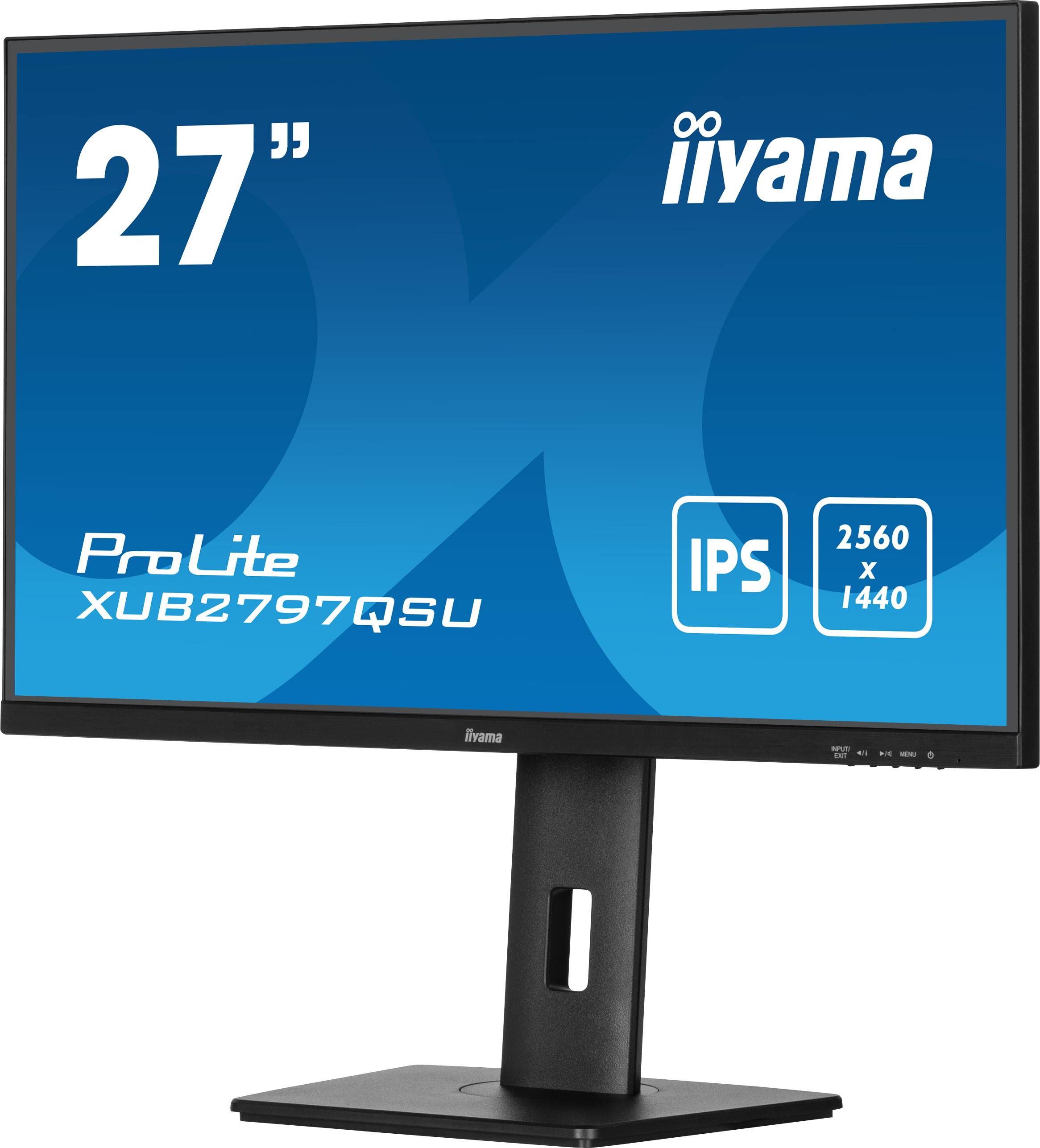 iiyama ProLite XUB2797QSU-B2 computer monitor 68,6 cm (27") 2560 x 1440 Pixels 4K Ultra HD LED Zwart