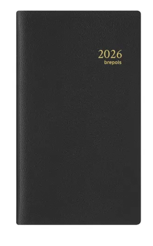 Brepols Interplan Genova, zwart, 2026