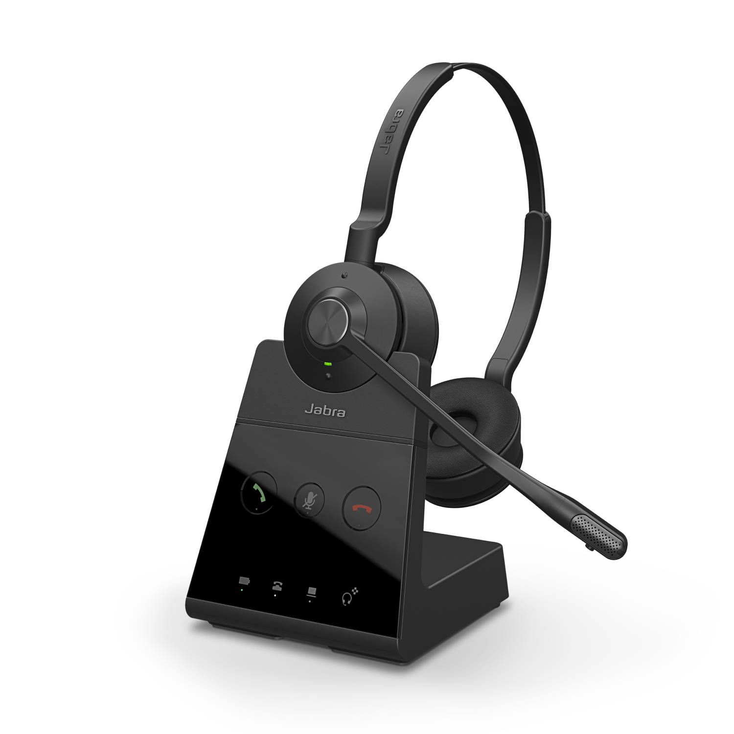 Jabra Engage 65 Headset Draadloos Hoofdband Kantoor/callcenter USB Type-C Bluetooth Oplaadhouder