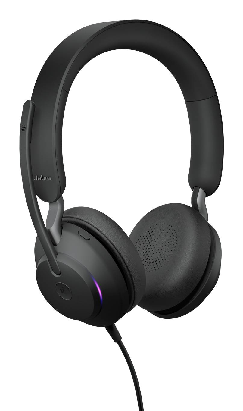 Jabra Evolve2 40 SE Headset Bedraad Hoofdband Kantoor/callcenter USB Type-C / USB Type-A Zwart