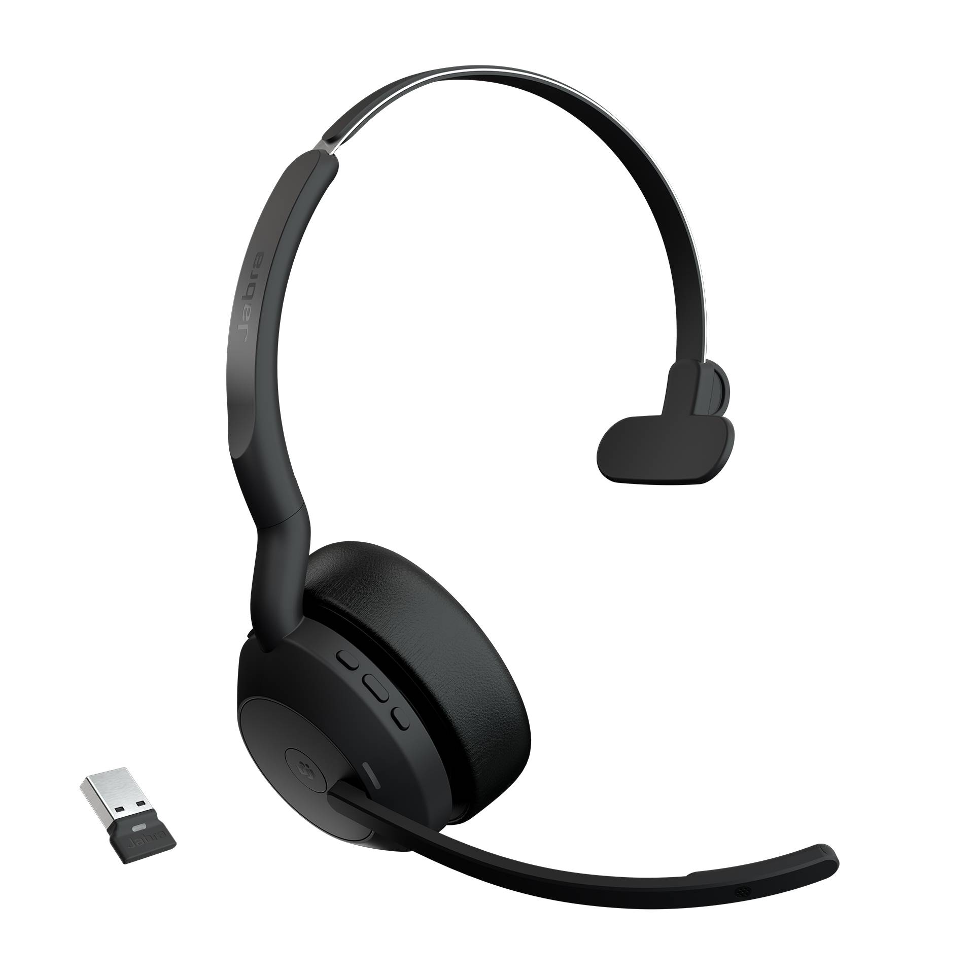 Jabra Evolve2 55 Headset Draadloos Hoofdband Kantoor/callcenter USB Type-C Bluetooth Oplaadhouder