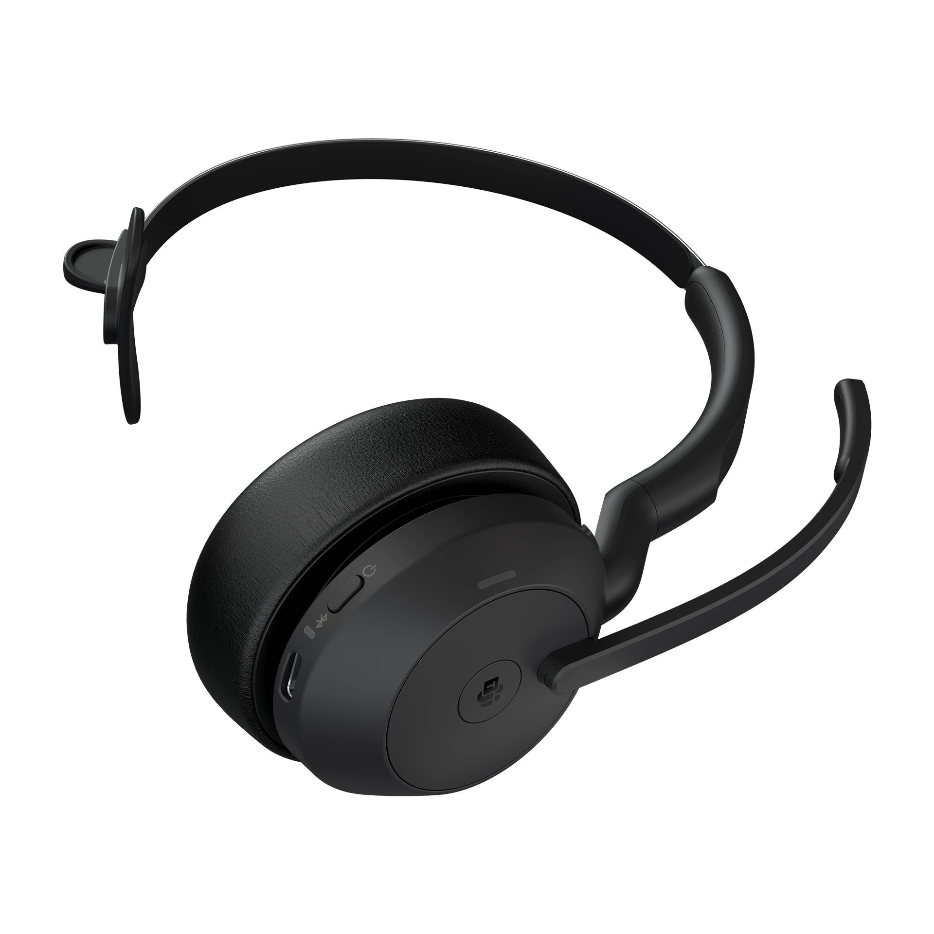 Jabra Evolve2 55 Headset Draadloos Hoofdband Kantoor/callcenter USB Type-C Bluetooth Oplaadhouder