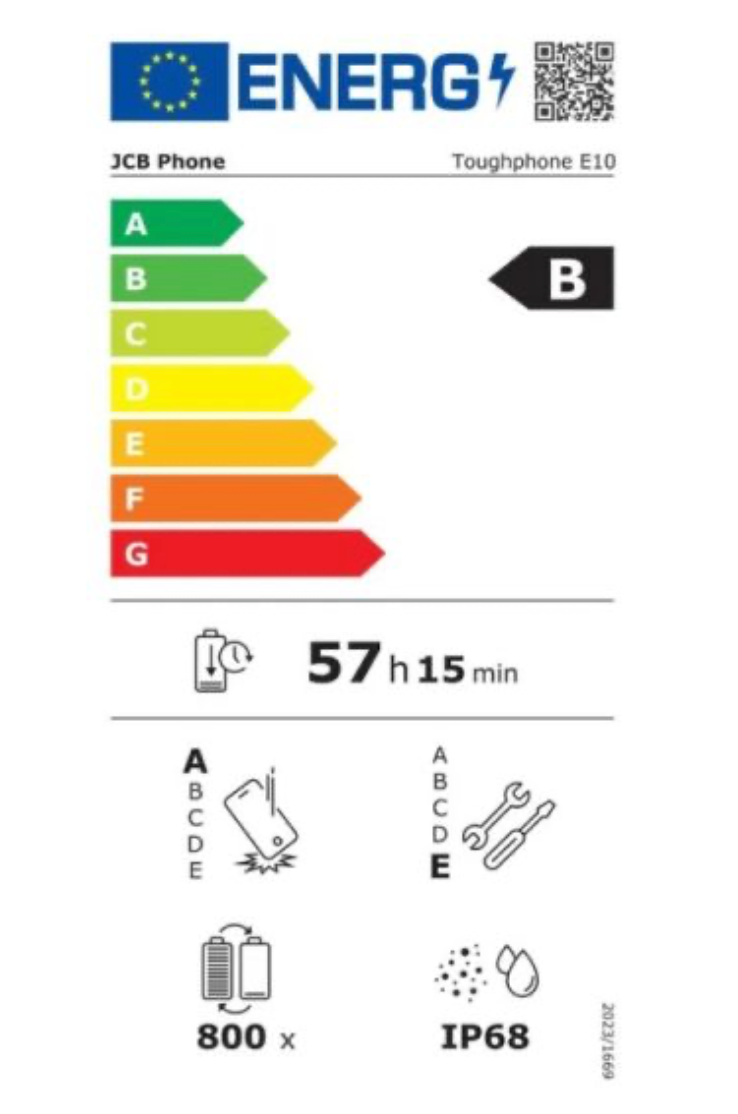 JCB Toughphone E10 64GB Android 15