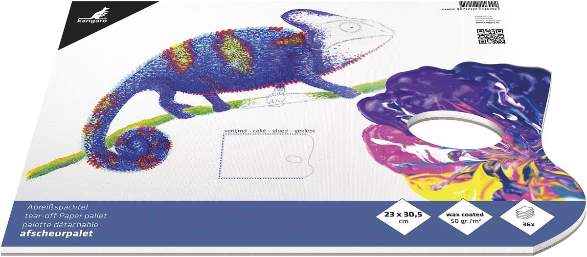 Kangaro afscheurpalet, 23 x 30 cm, 36 vellen