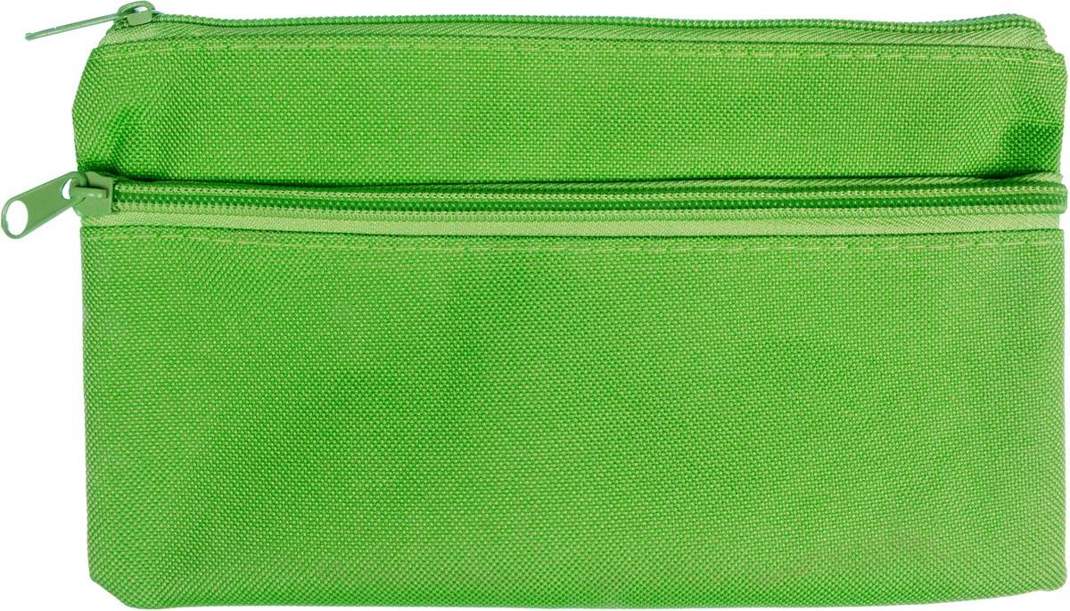 Kangaro pennenzak, plat, ft 21 x 11 cm, groen