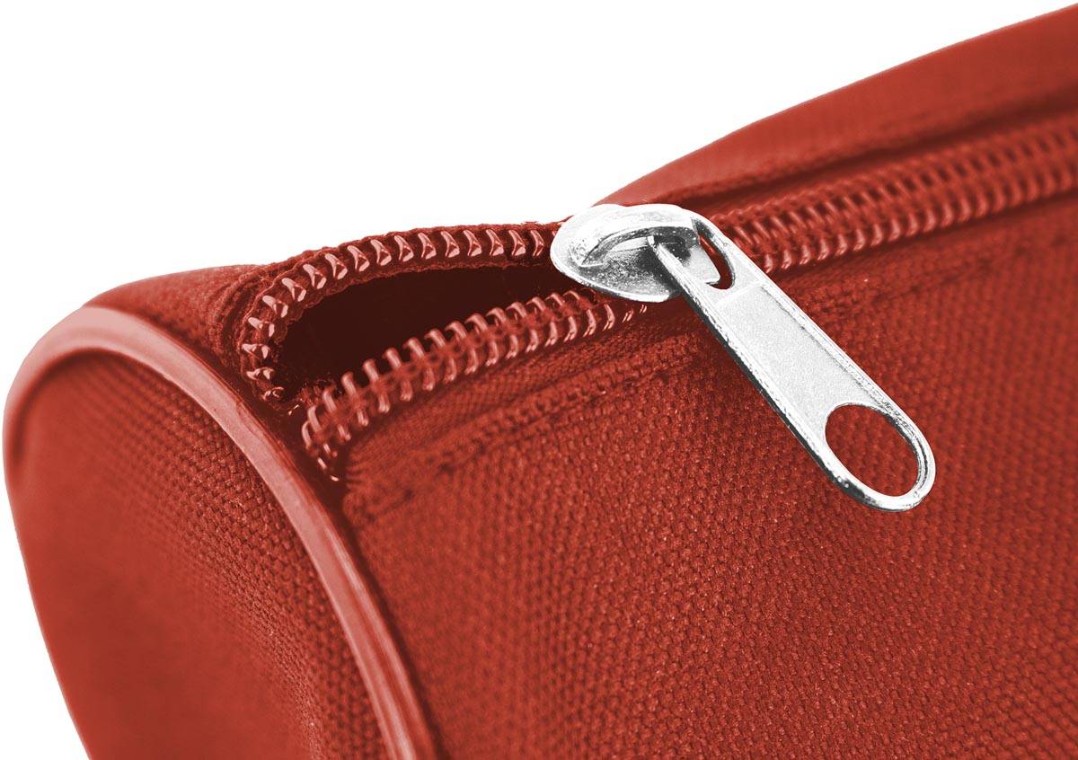 Kangaro pennenzak, rond, ft 20 x 8,5 cm, rood