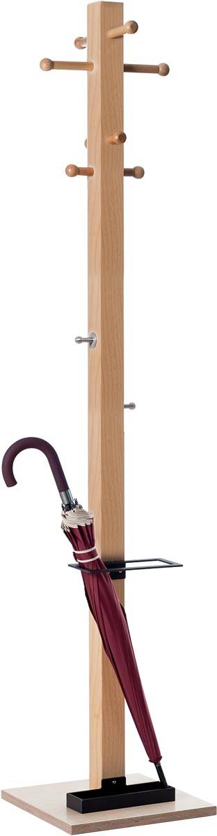 Kapstok Easycloth model B, uit hout, zwart