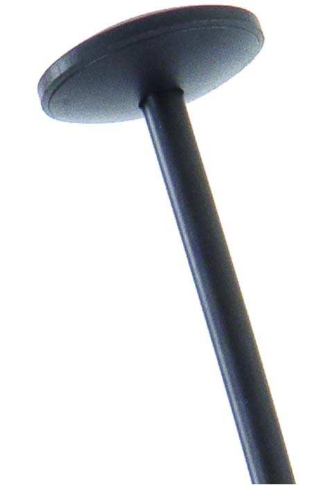 Kapstok met parapluhouder, 5 haken, zwart