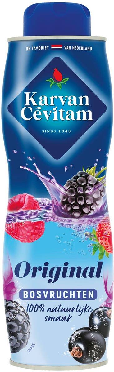 Karvan Cévitam siroop, fles van 60 cl, bosvruchten