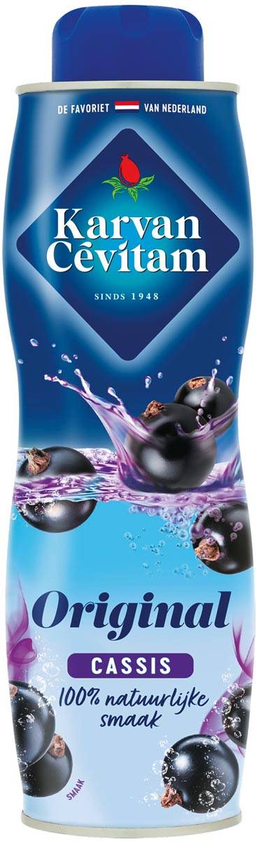 Karvan Cévitam siroop, fles van 60 cl, cassis